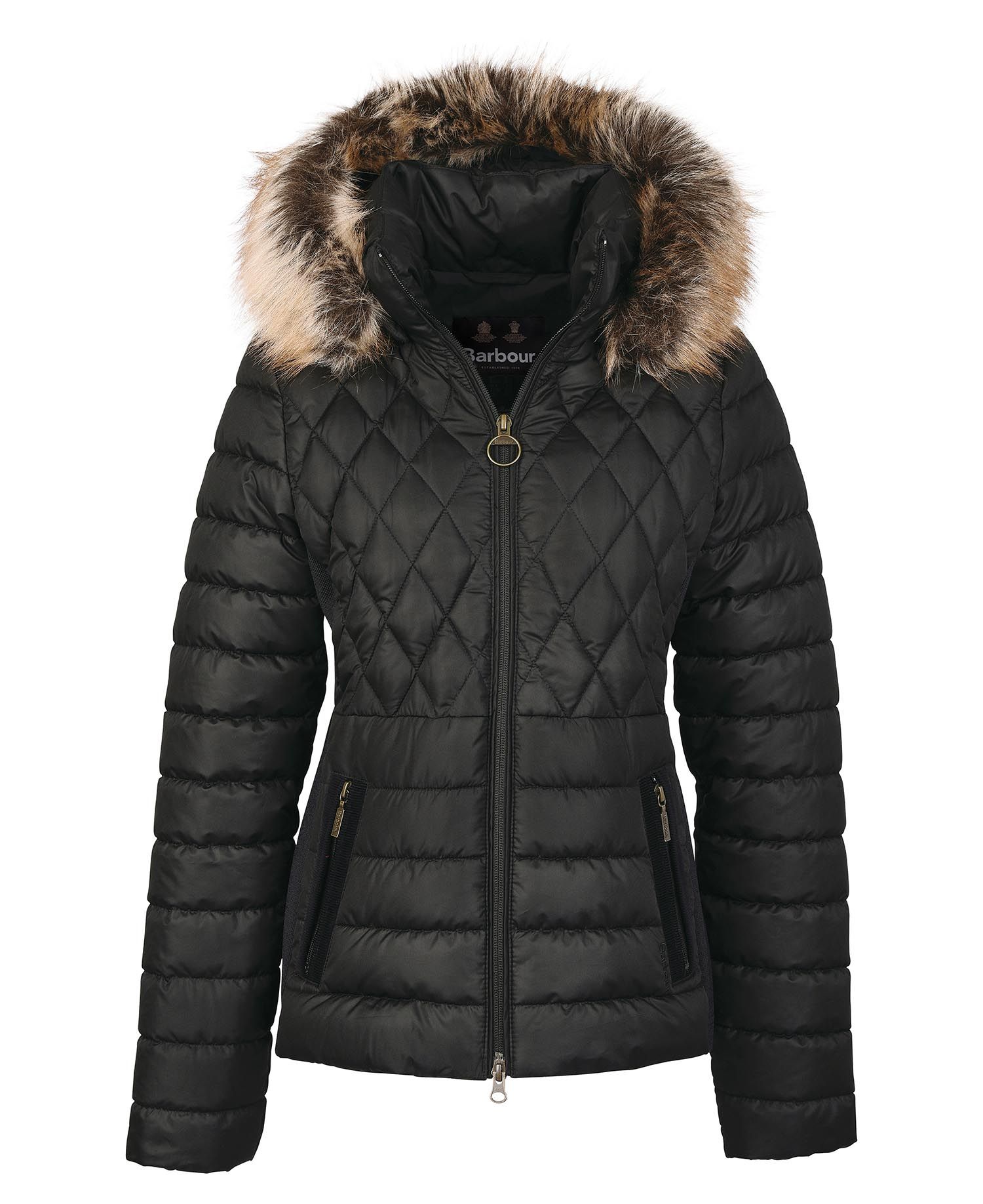 Mallow Quilted Jacket - Black