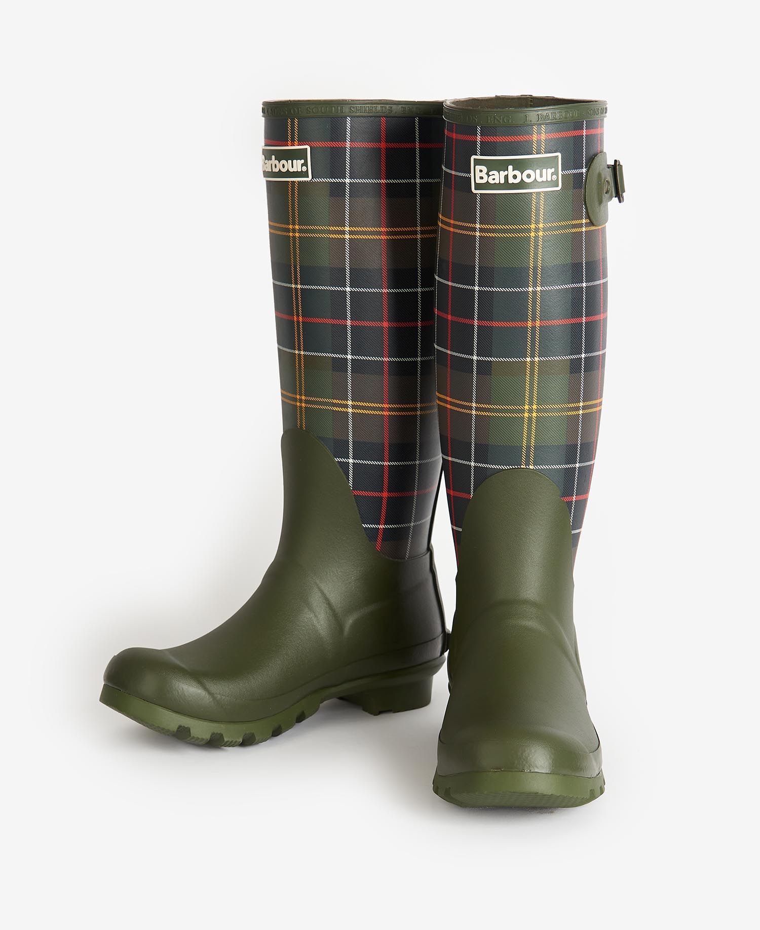 Women's Tartan Bede Wellington Boots - Classic Tartan