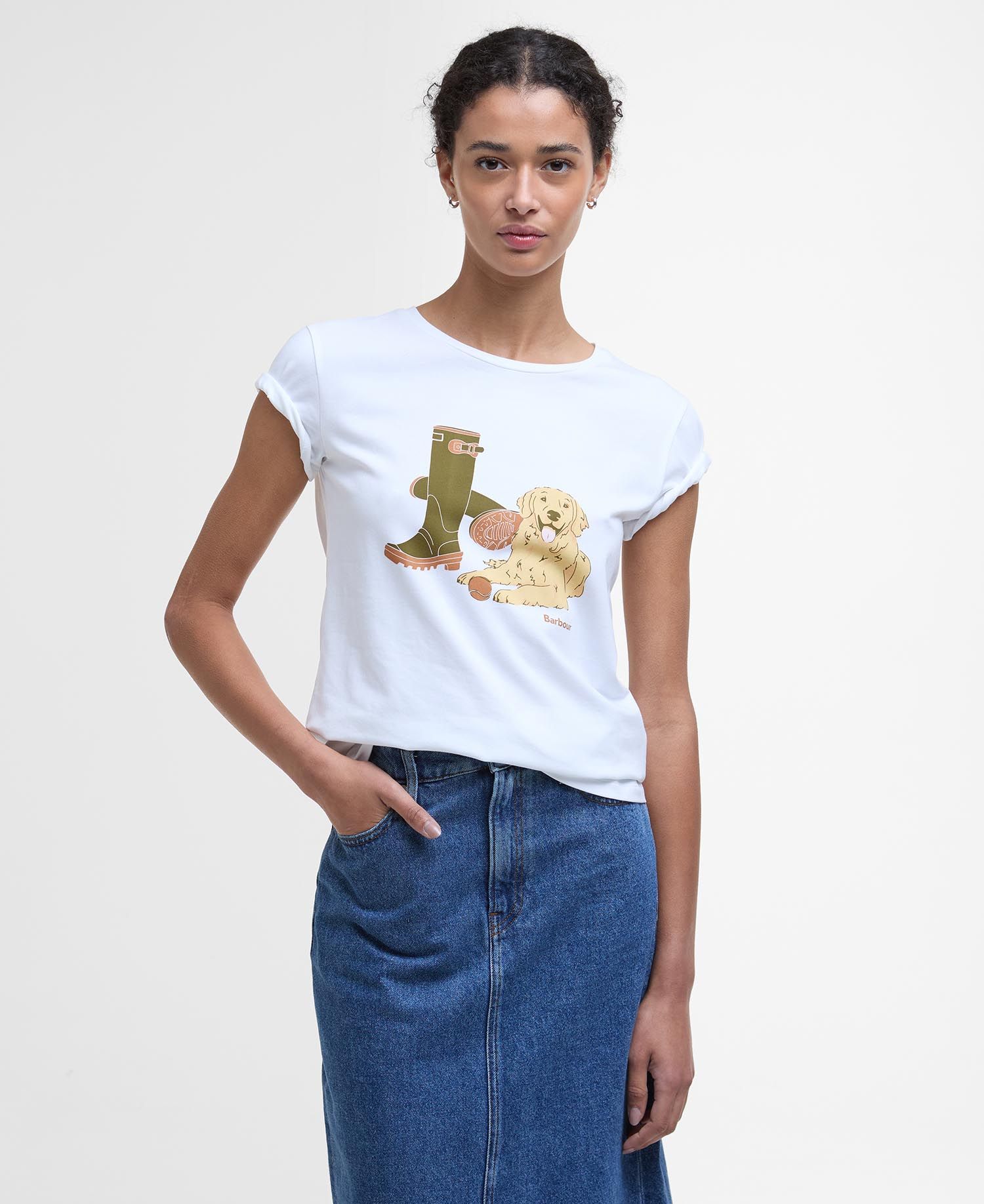 Rowen T-shirt - Classic White