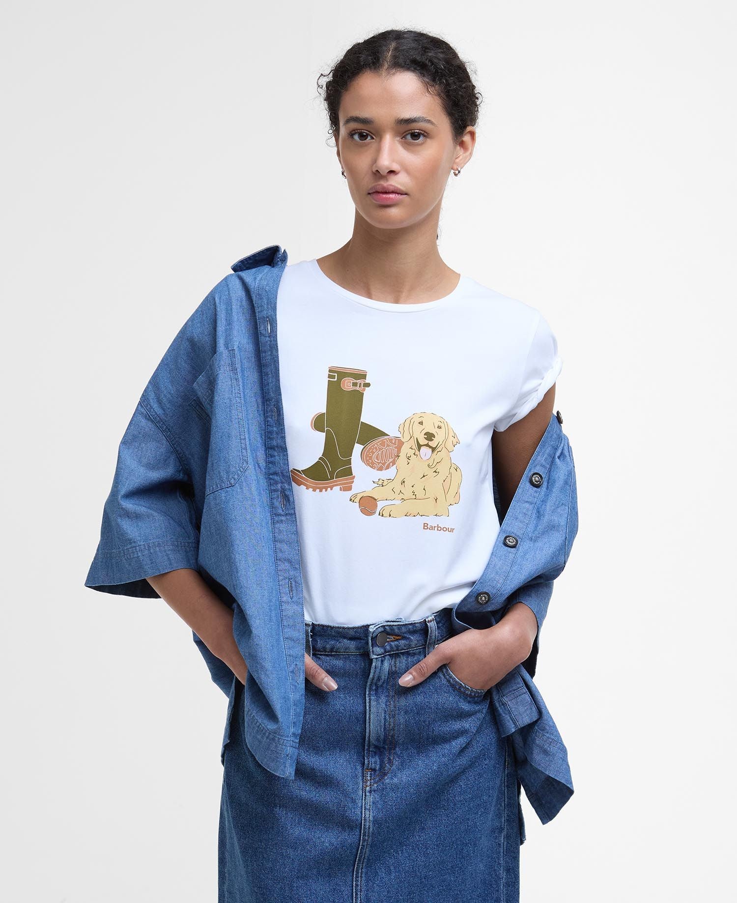 Rowen T-shirt - Classic White