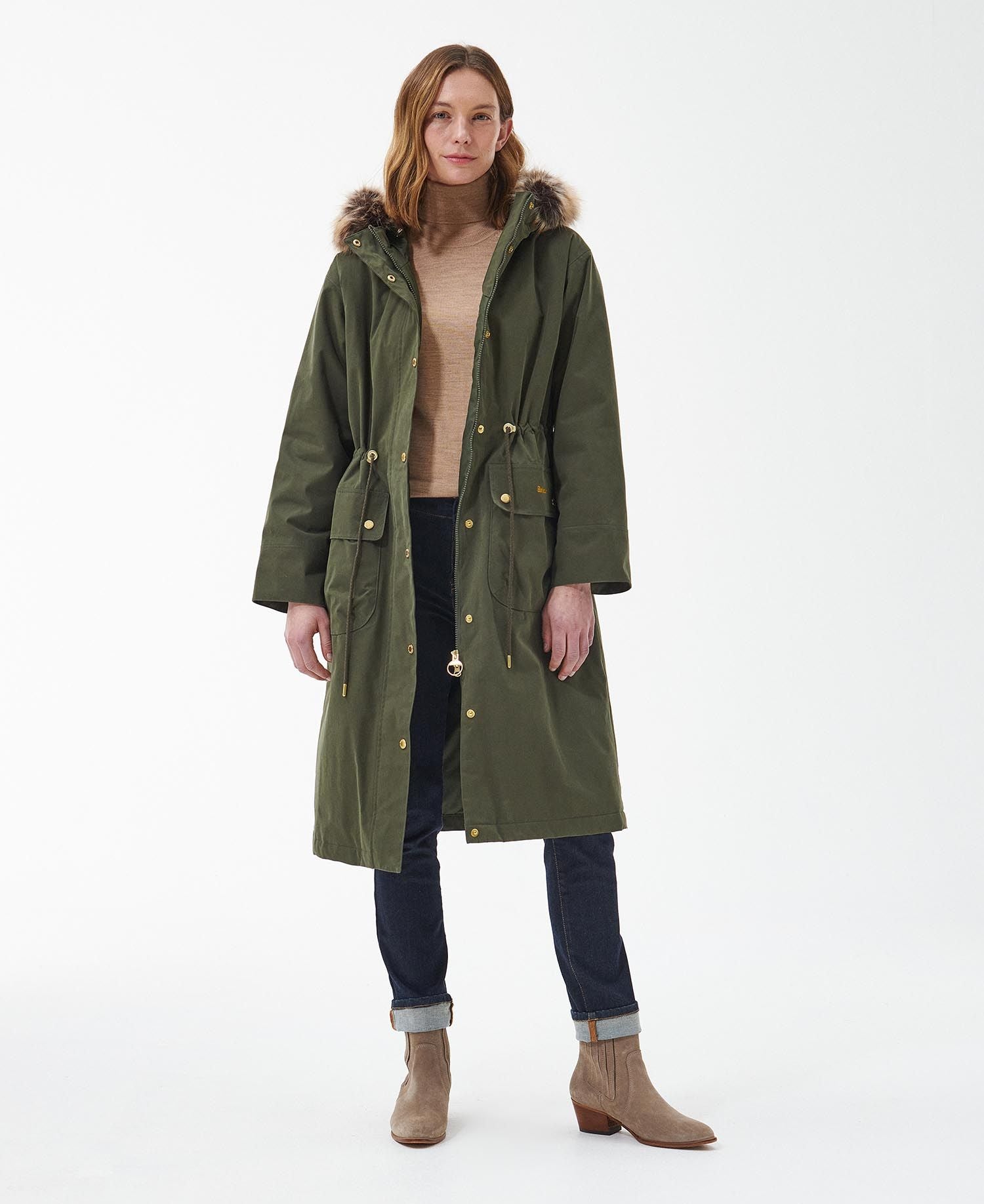 Deer Waterproof Jacket - Olive Classic