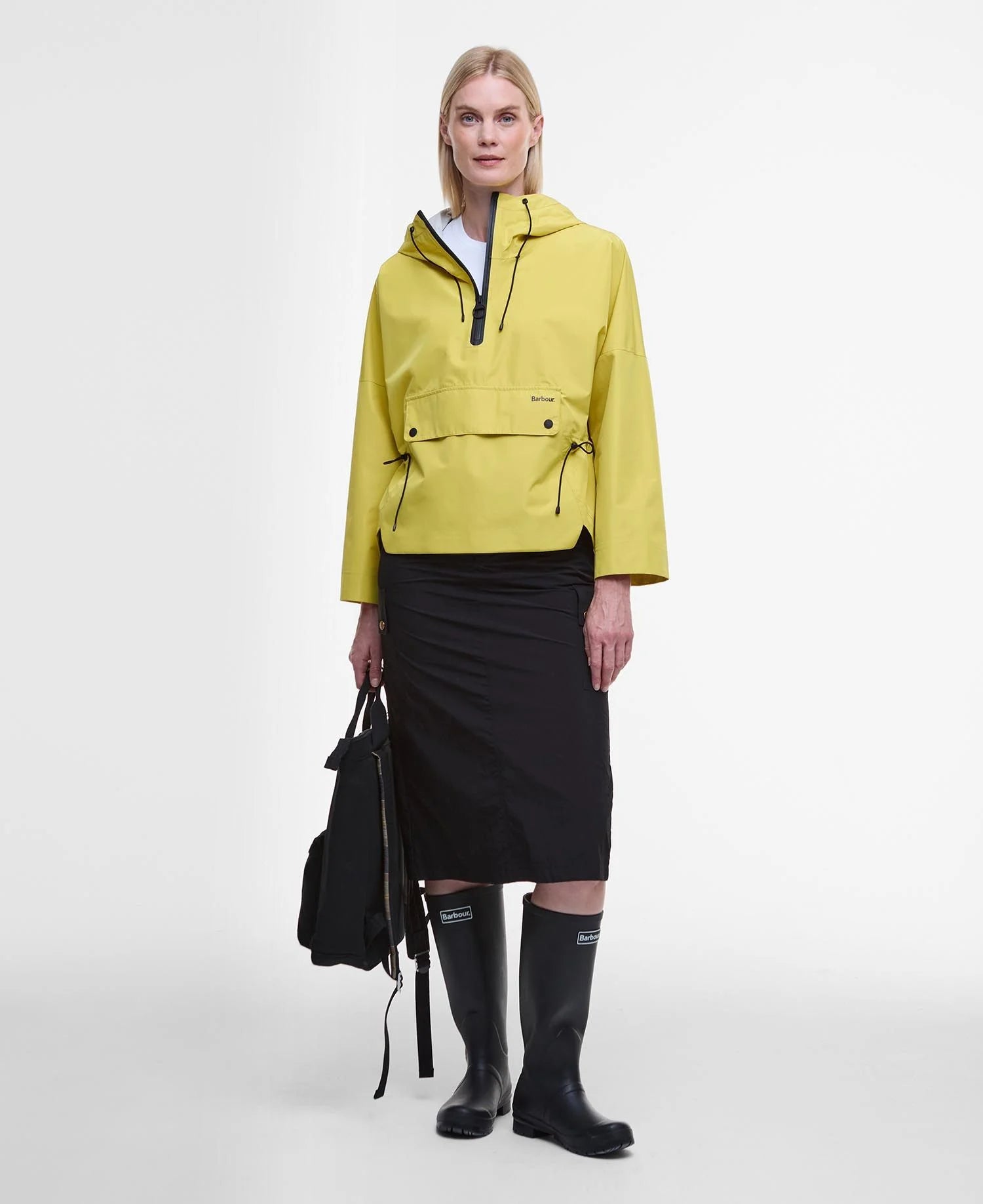 Lola Waterproof Smock - Limeade