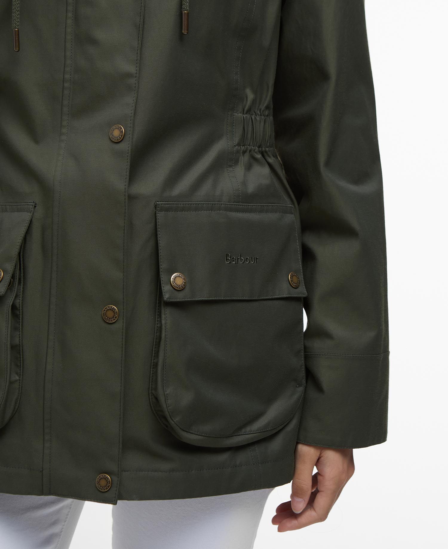 Maple Waterproof Jacket - Olive/Ancient Tartan