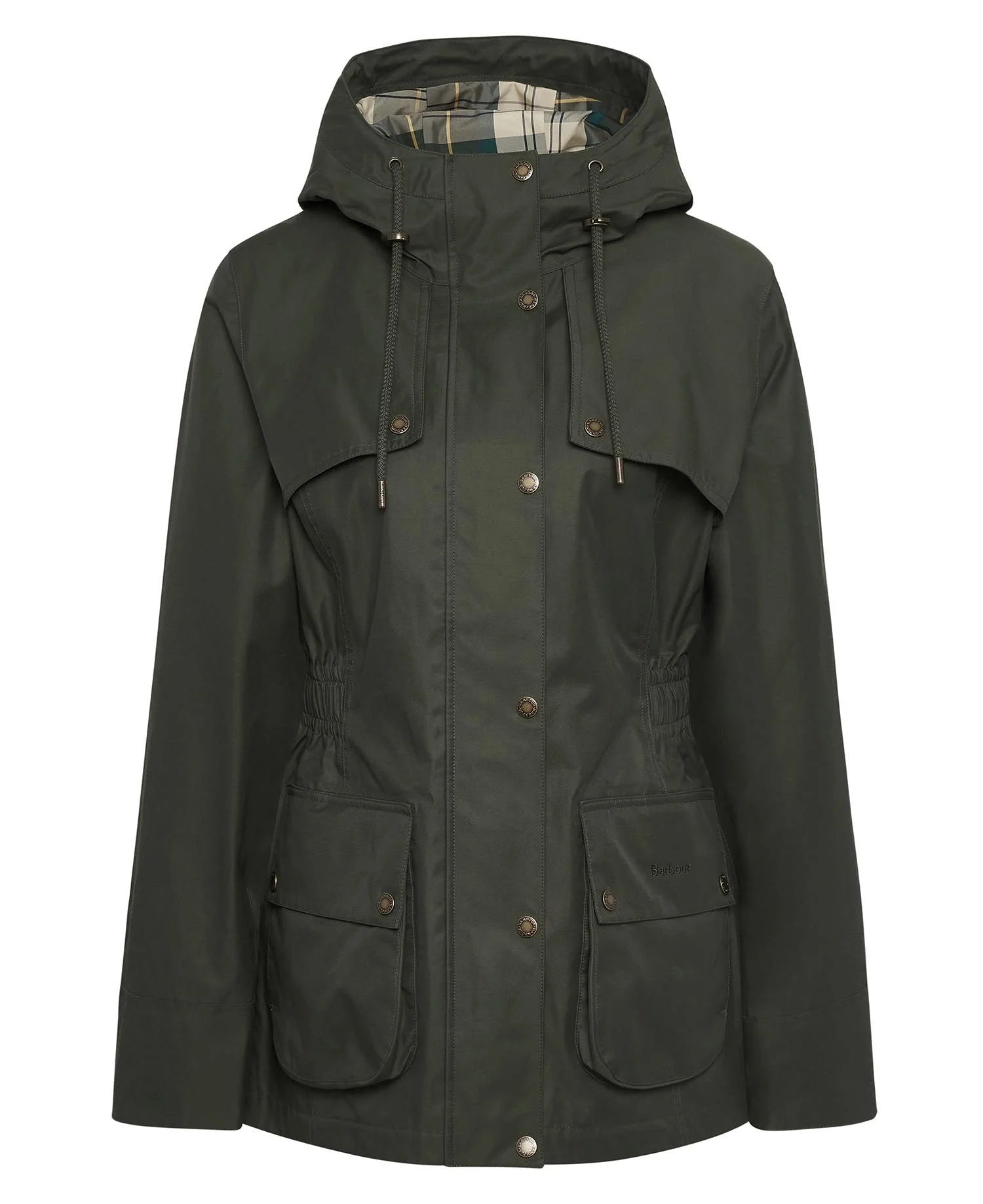 Maple Waterproof Jacket - Olive/Ancient Tartan
