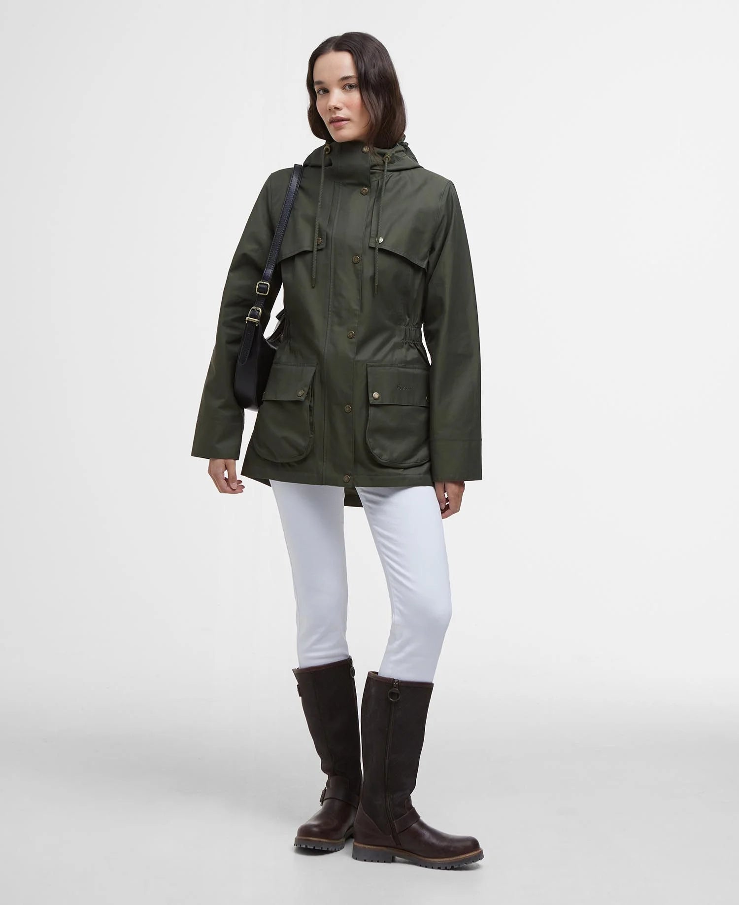 Maple Waterproof Jacket - Olive/Ancient Tartan
