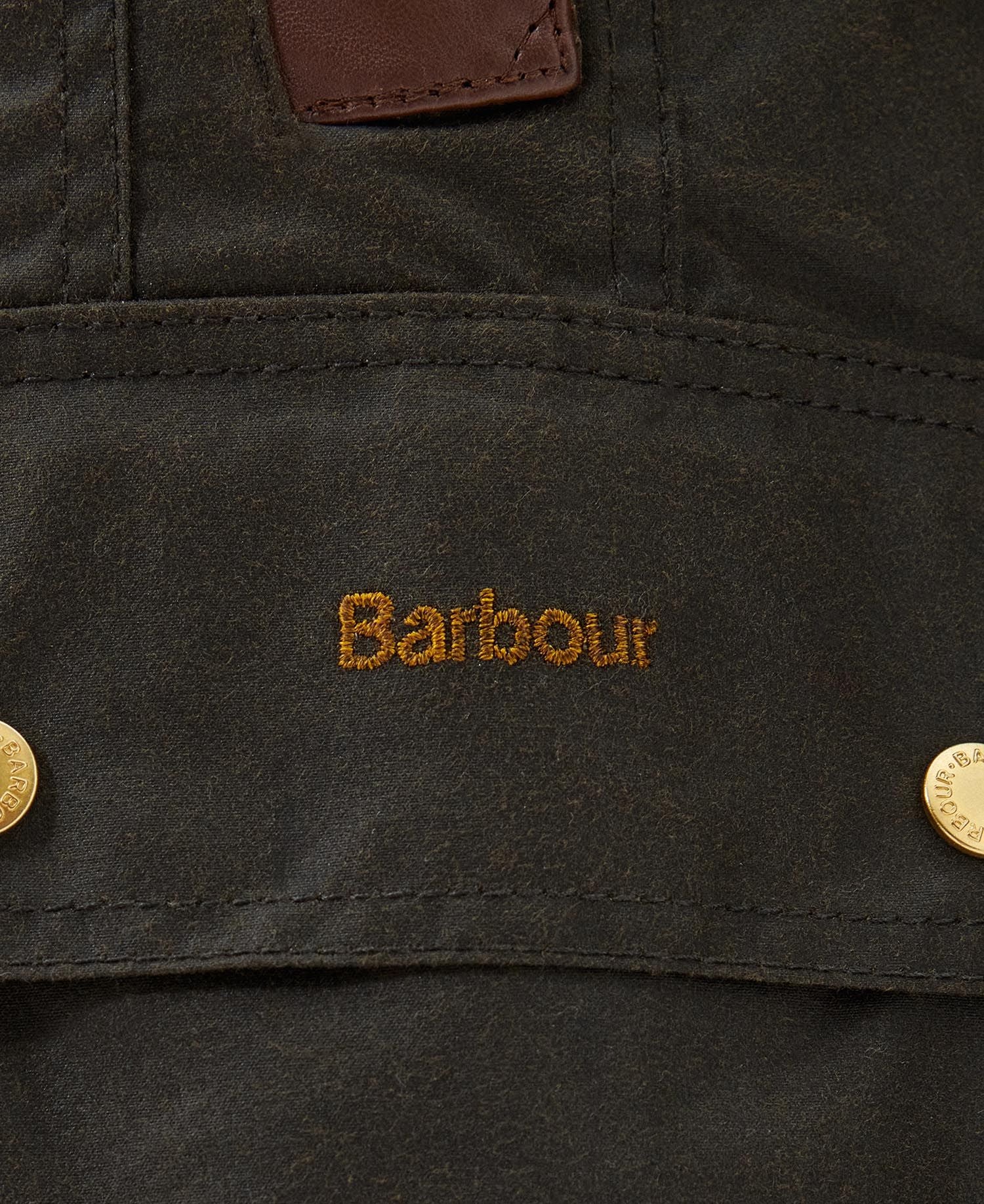 Premium Beadnell Wax Jacket - Olive