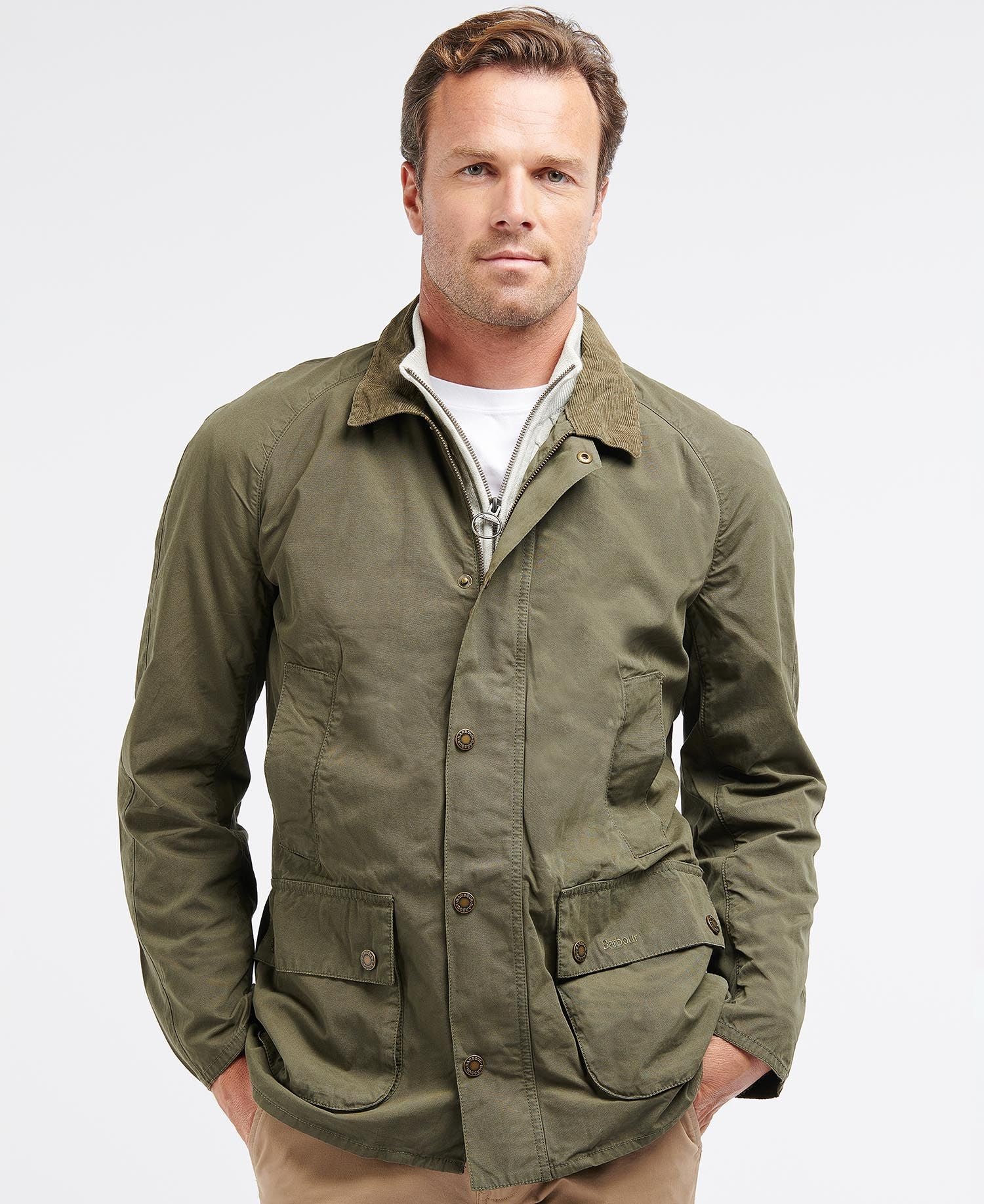 Ashby Casual Jacket - Olive