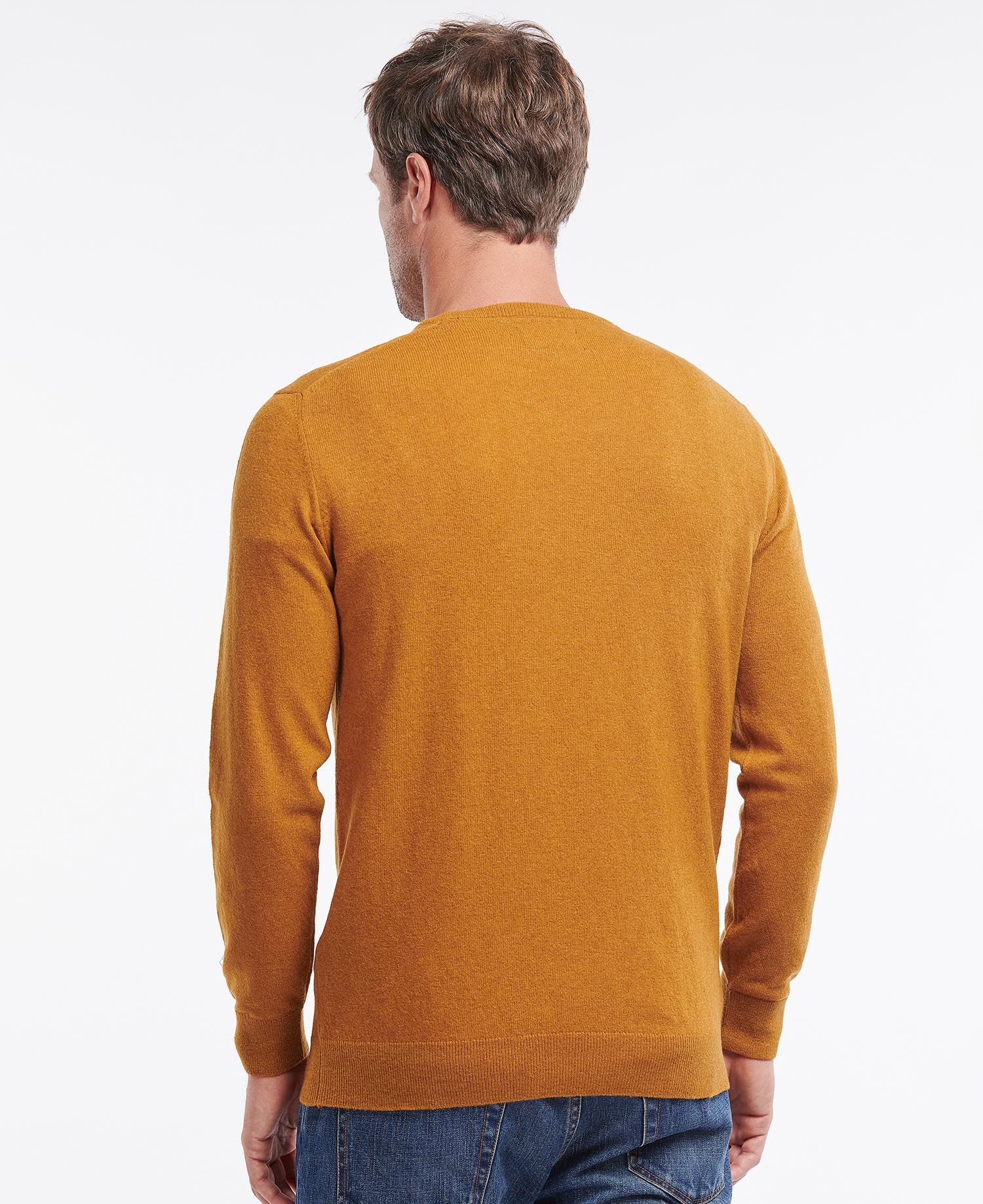 Essential Lambswool Crew Neck Sweater - Dark Copper