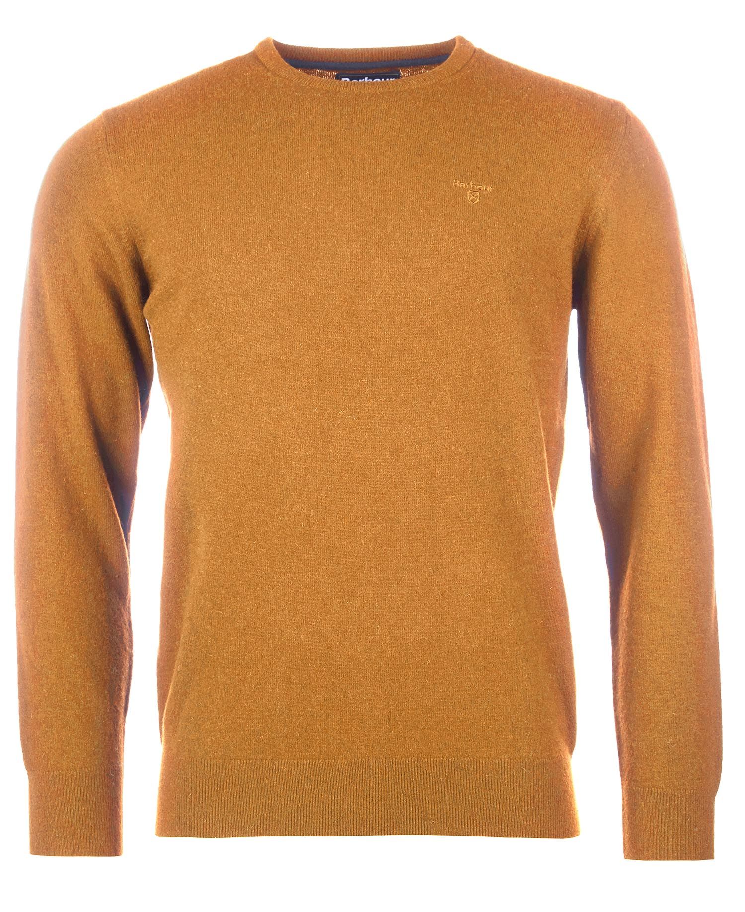 Essential Lambswool Crew Neck Sweater - Dark Copper