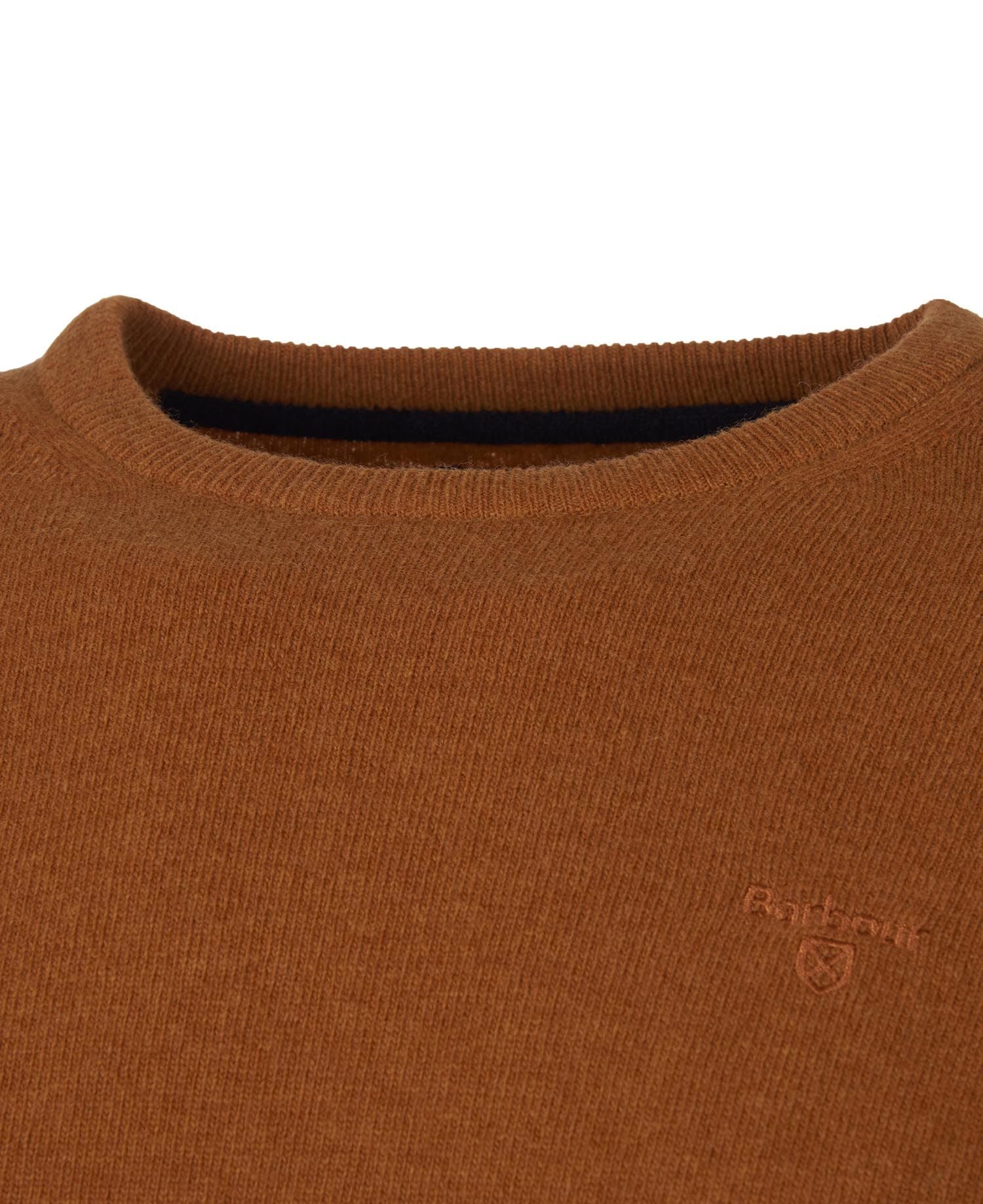 Essential Lambswool Crew Neck Sweater - Dark Copper