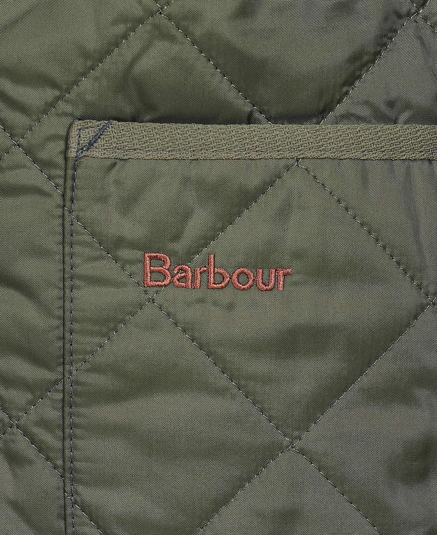 Quilted Zip-In Liner - Olive/Classic