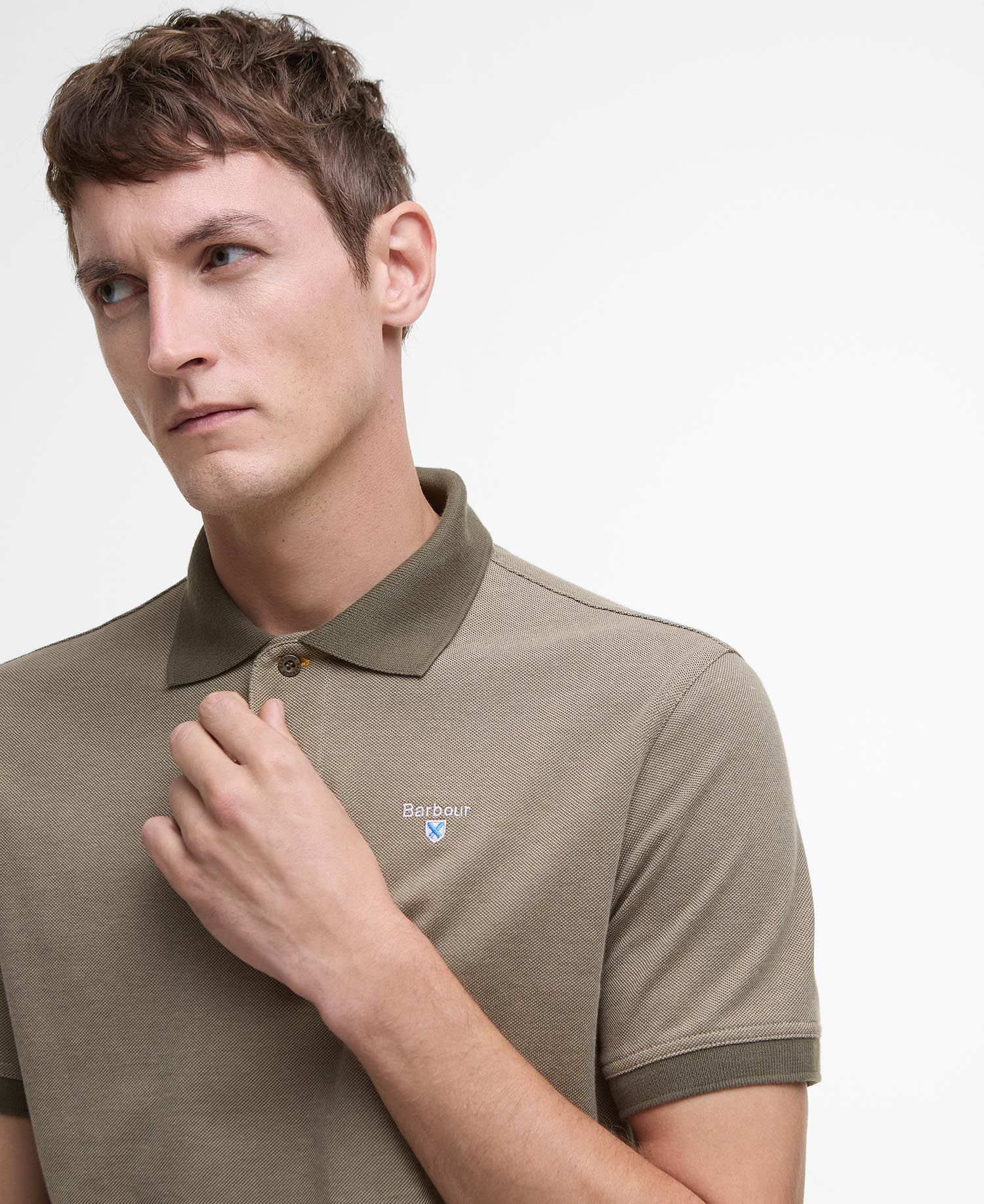 Essential Sports Mix Short-Sleeved Polo Shirt - Uniform Green