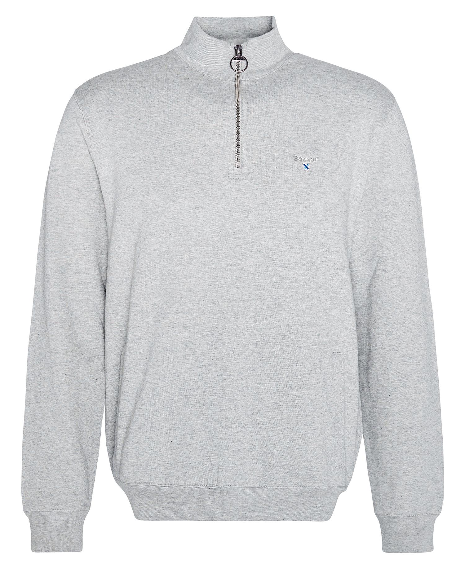 Beckhill Quarter-Zip Sweatshirt - Grey Marl