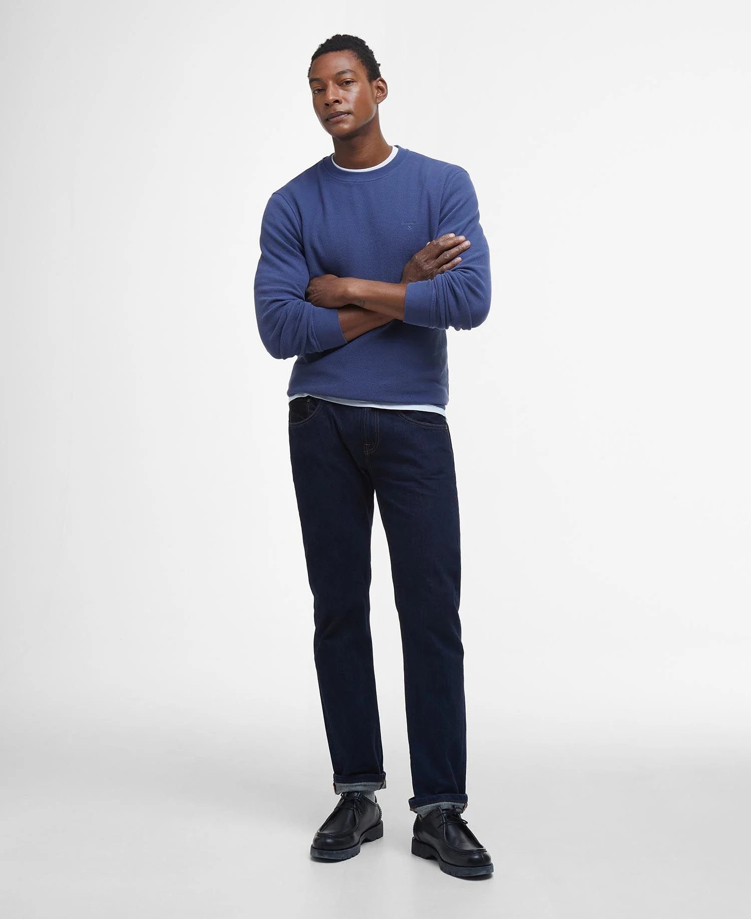 Pique Interlock Sweatshirt - Oceana