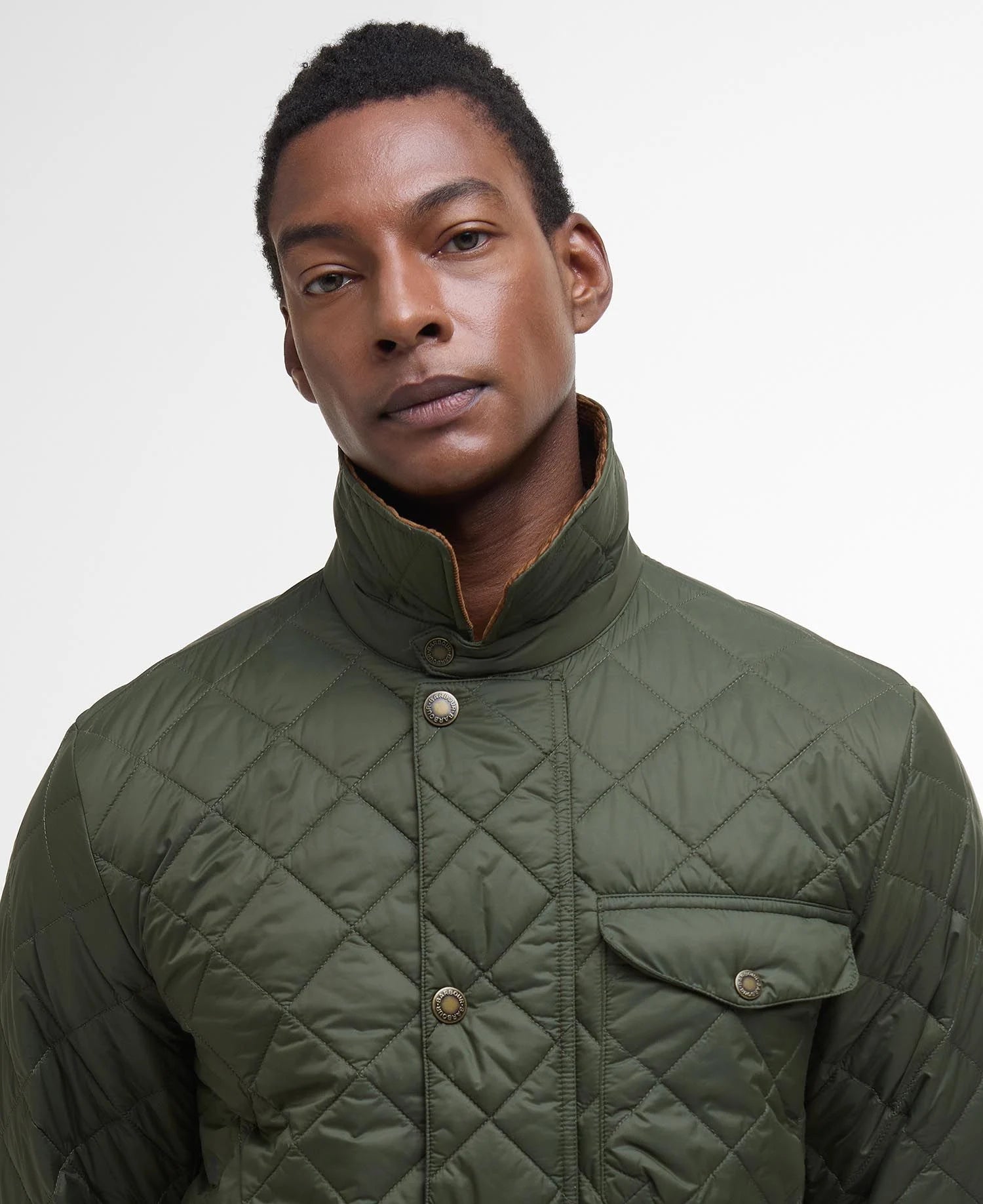 Horton Quilted Jacket - Fern