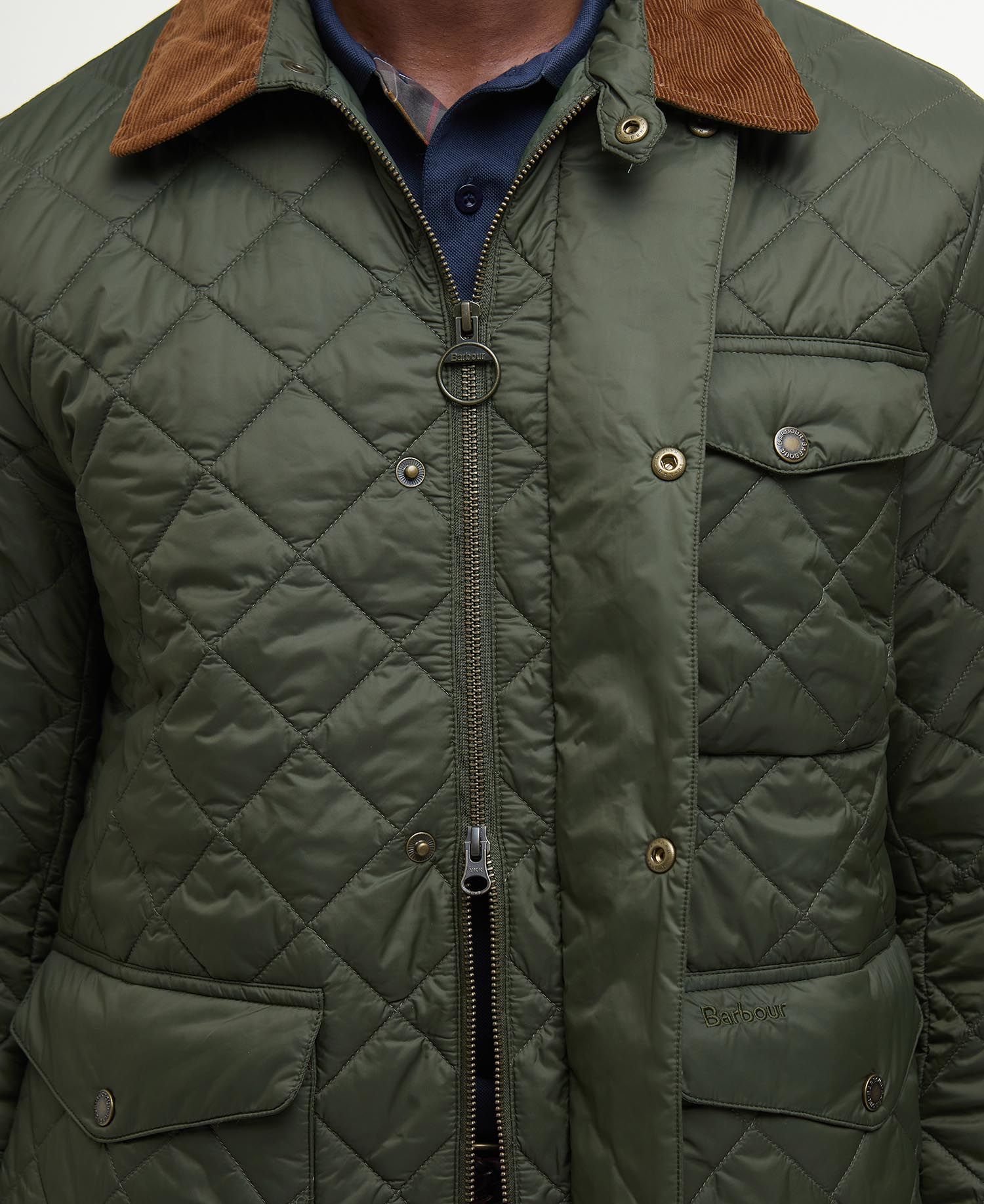 Horton Quilted Jacket - Fern