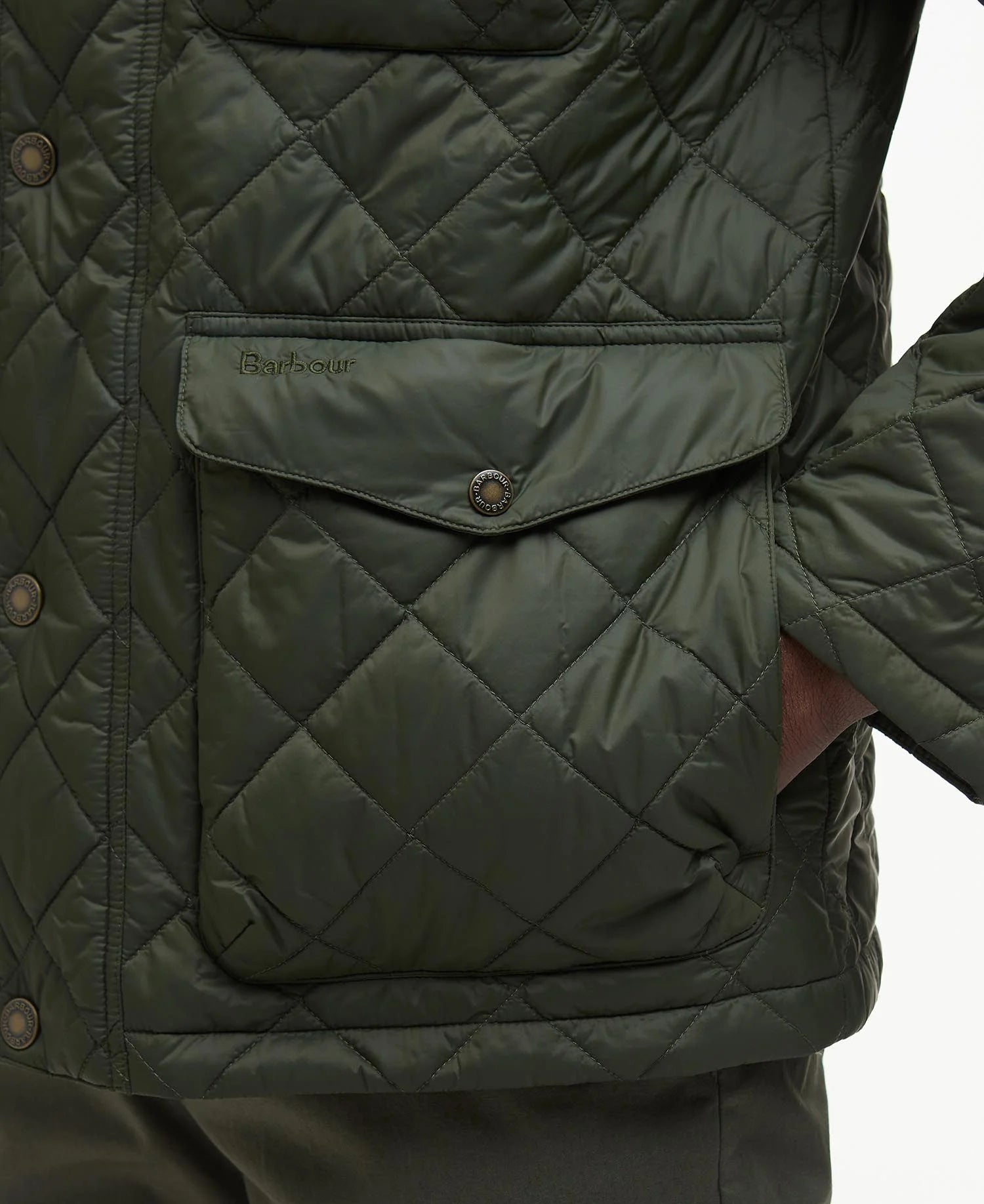 Horton Quilted Jacket - Fern