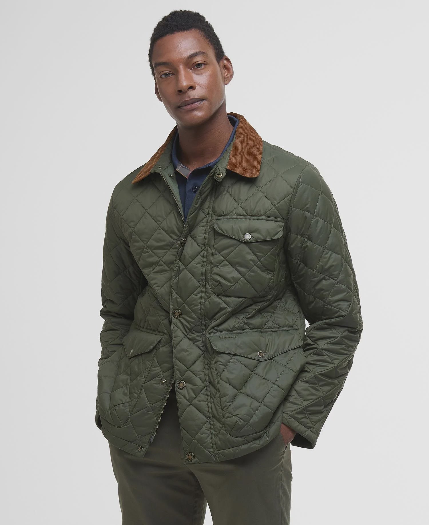 Horton Quilted Jacket - Fern