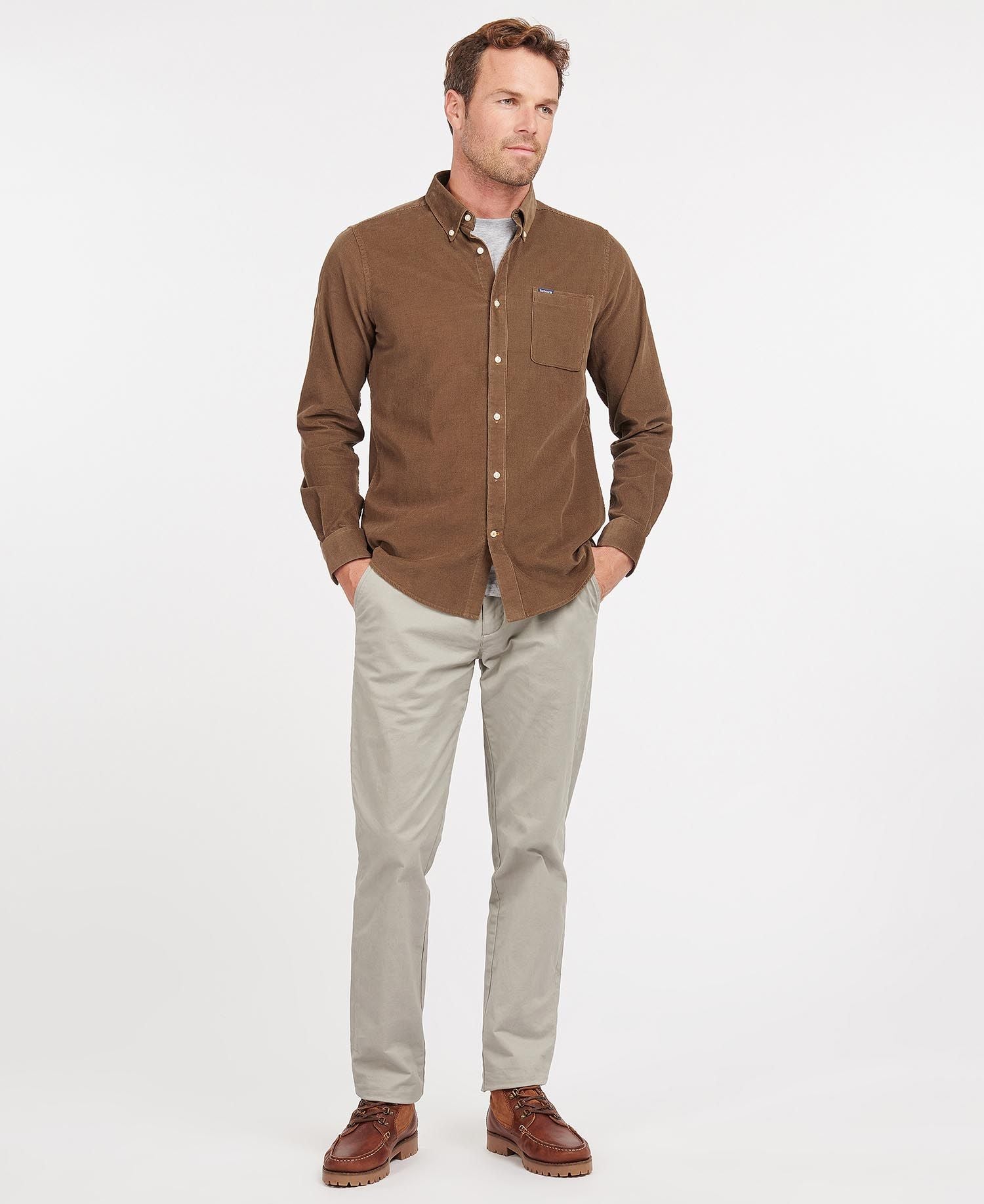 Ramsey Tailored Fit Shirt - Sandstone