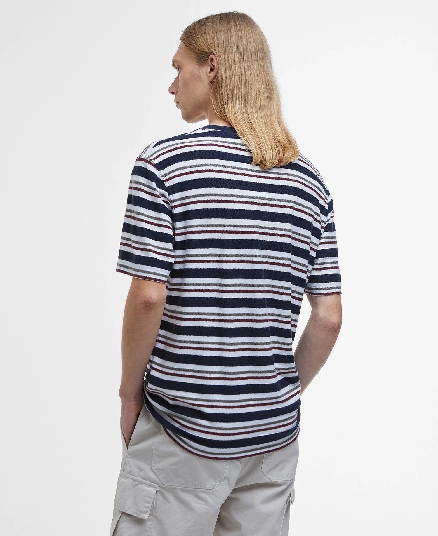 Feltwell Relaxed Fit Stripe T-shirt - Classic Navy