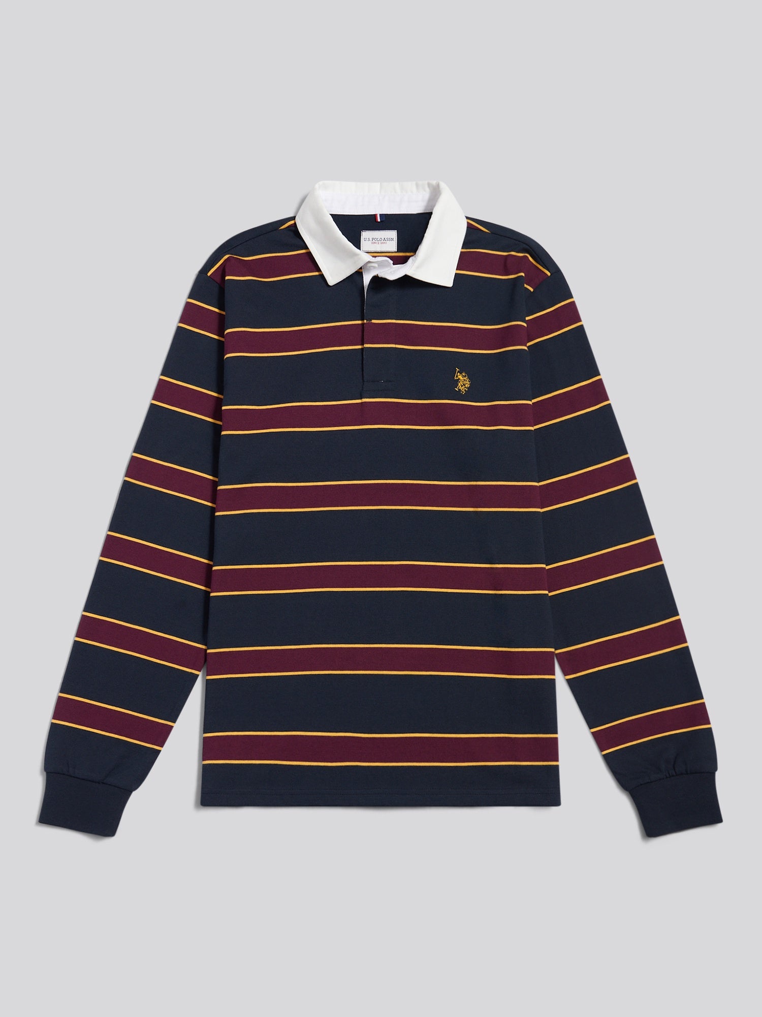 DHM Stripe Rugby Dark Sapphire Navy