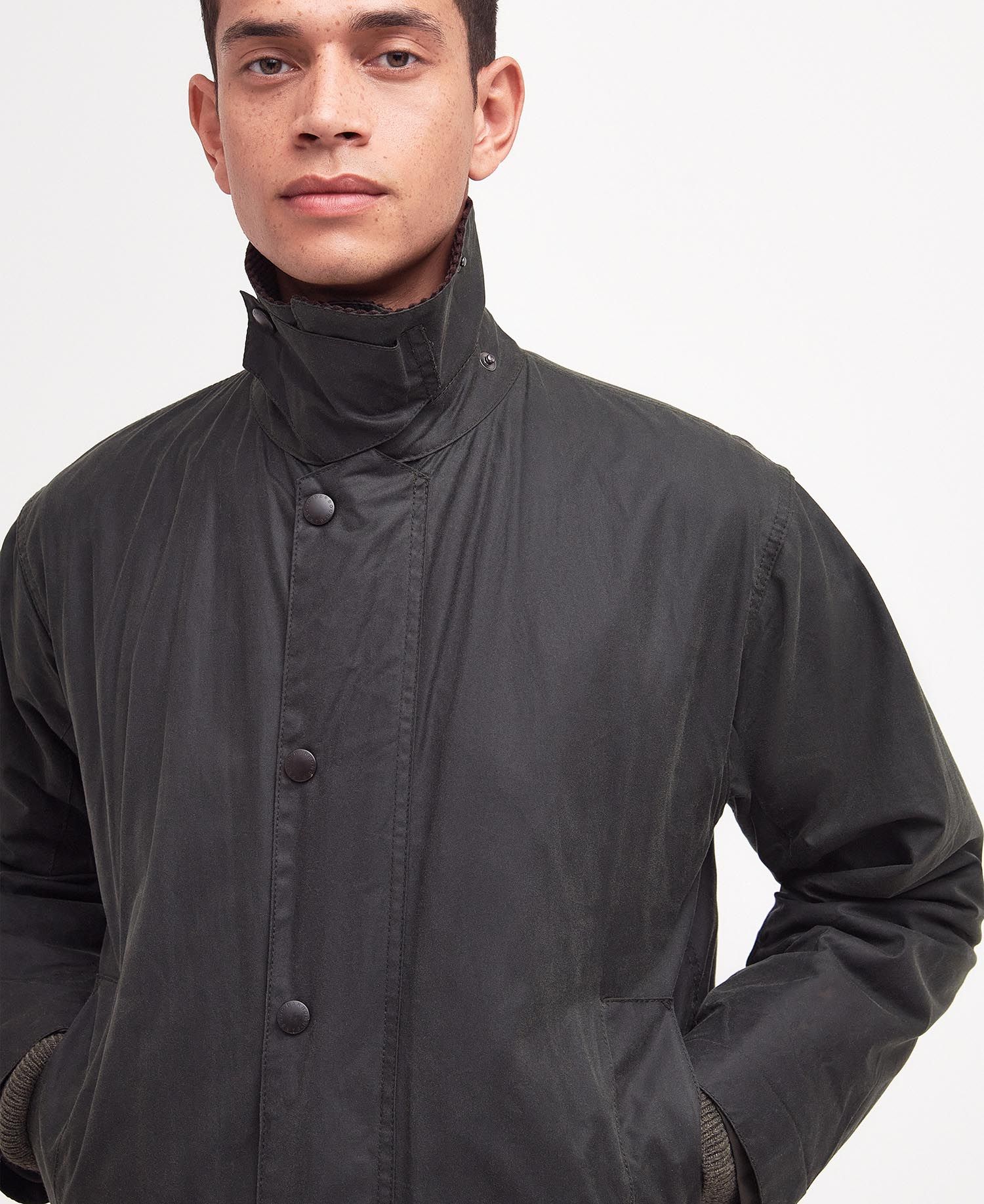 Border Wax Jacket - Sage
