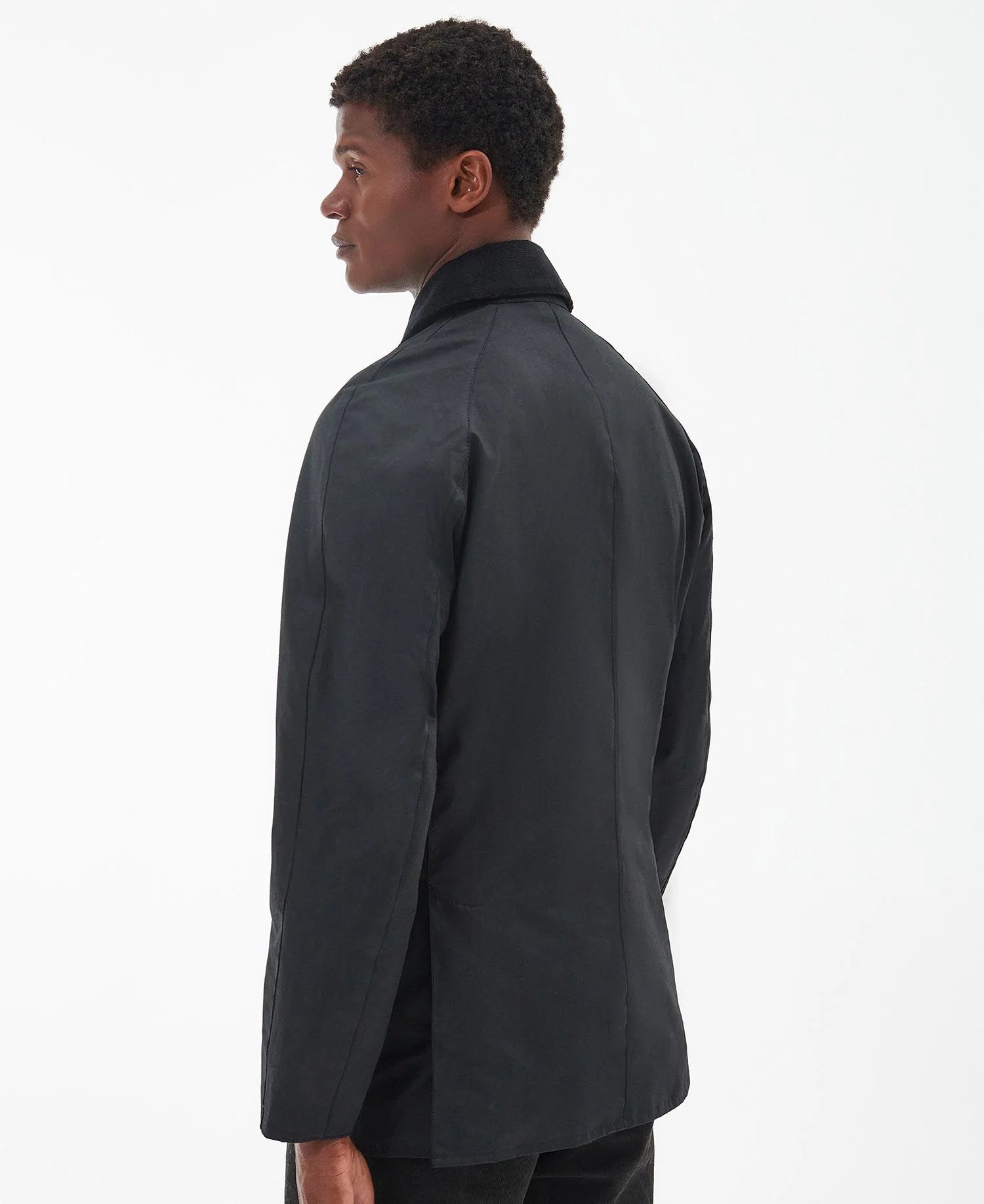 Men's Ashby Wax Jacket - Black/Classic