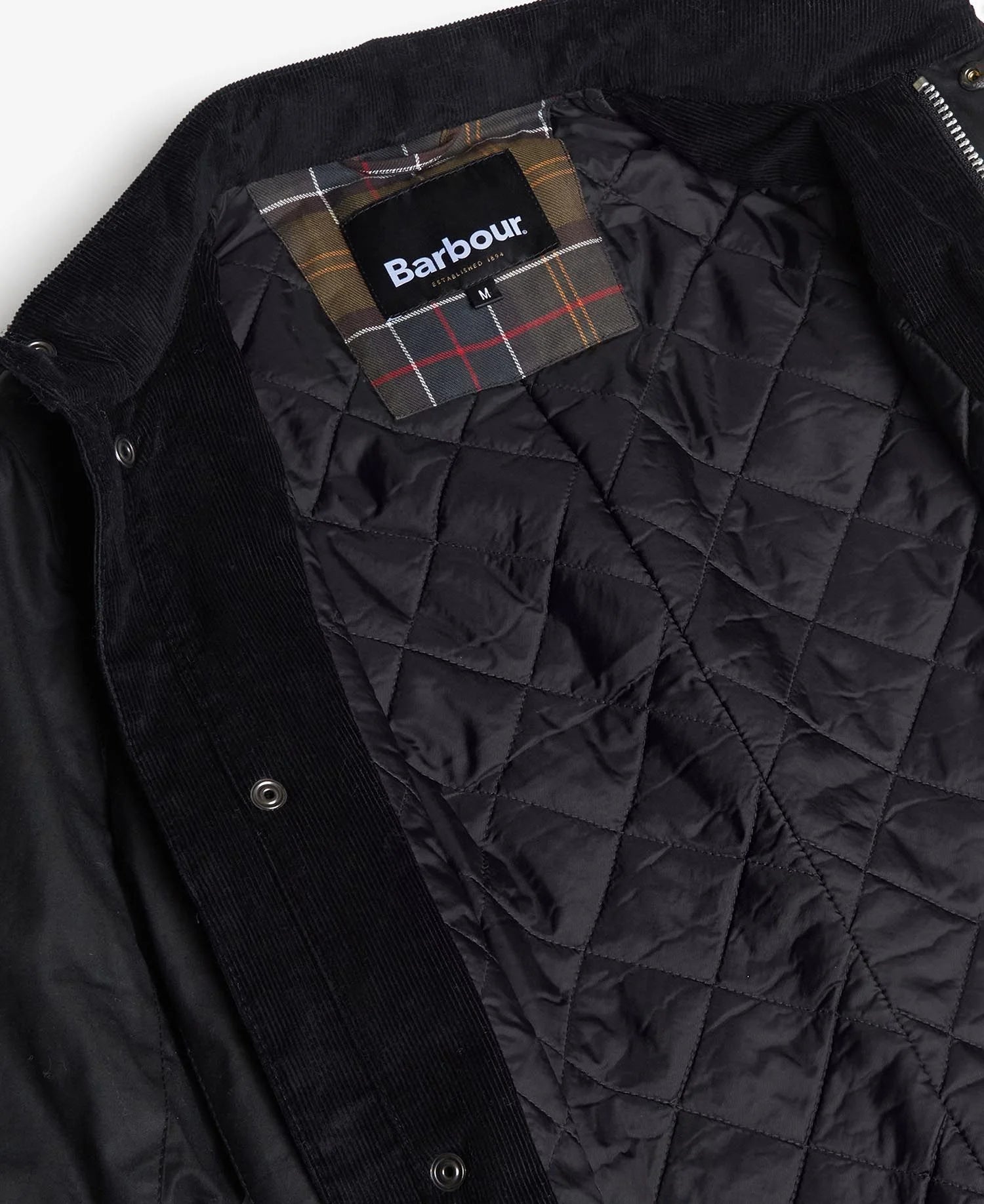 Barbour corbridge deals wax jacket black