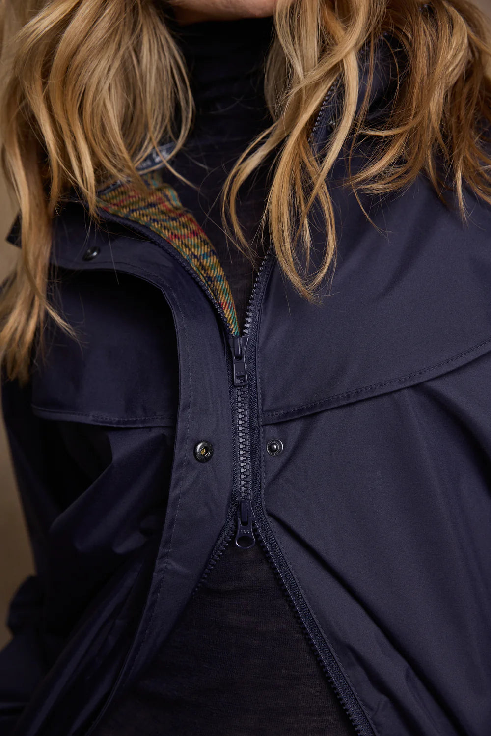Malvern Waterproof Coat - Navy