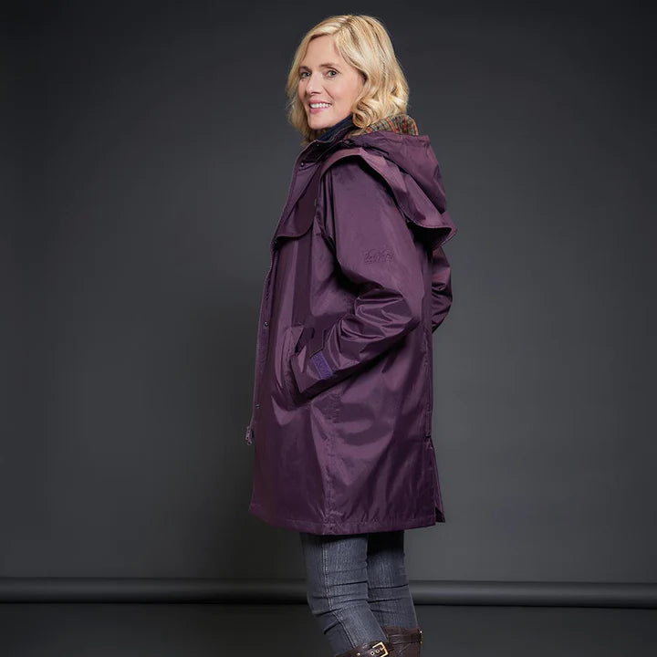 Cotswold Waterproof Coat - Blackberry