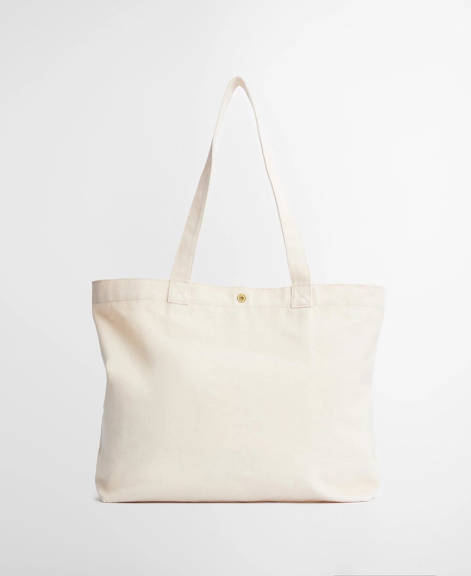 Barbour Logo Tote Bag - ecru/barbour green