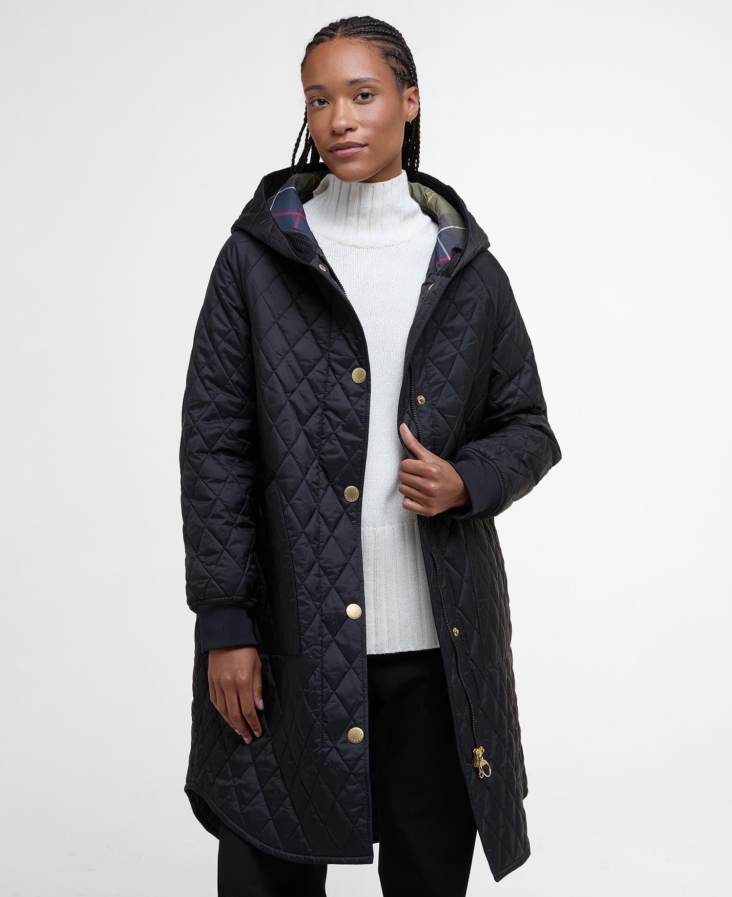 Hilary Quilted Jacket - Black/Classic