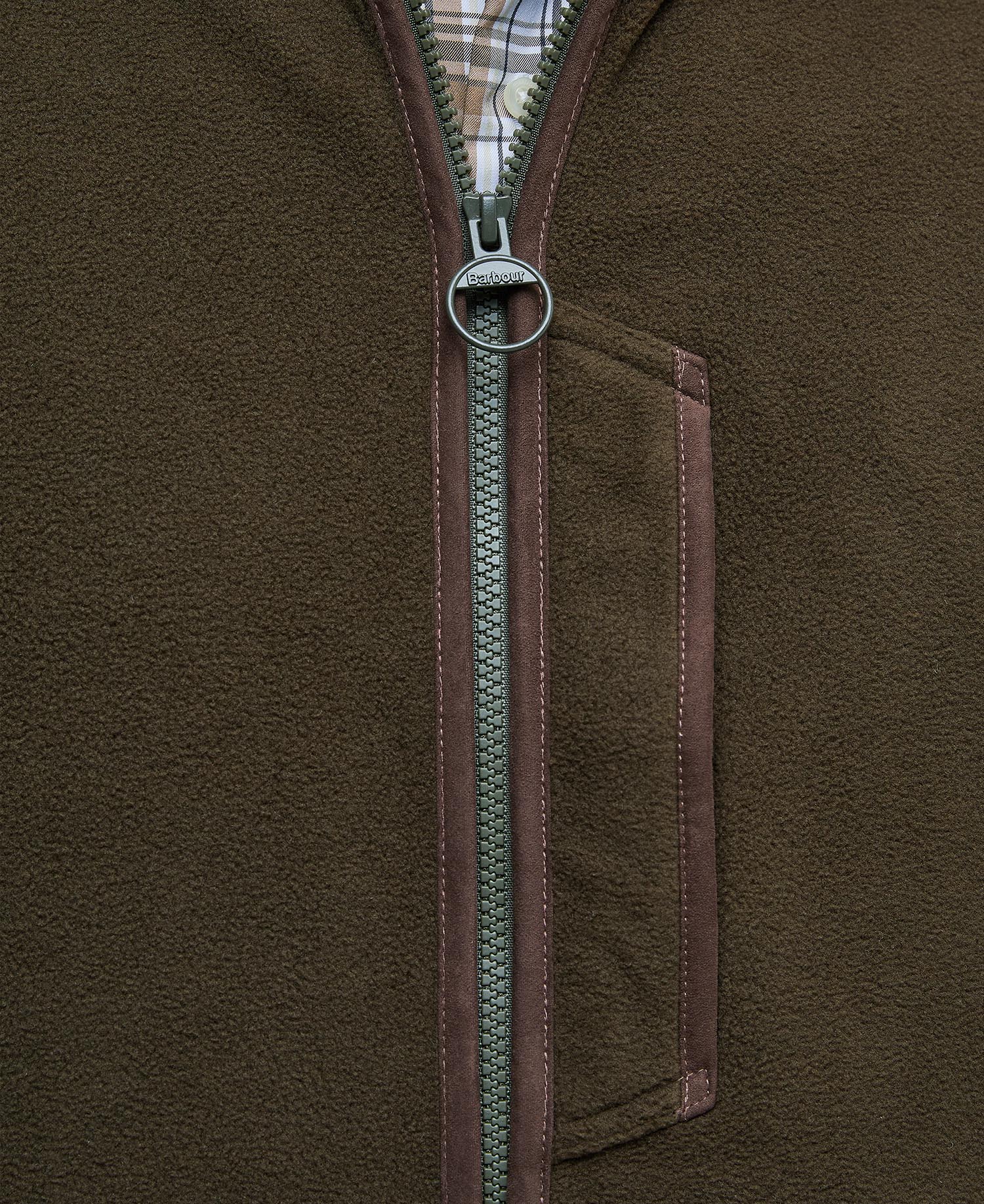 Active Fleece Jacket - Olive