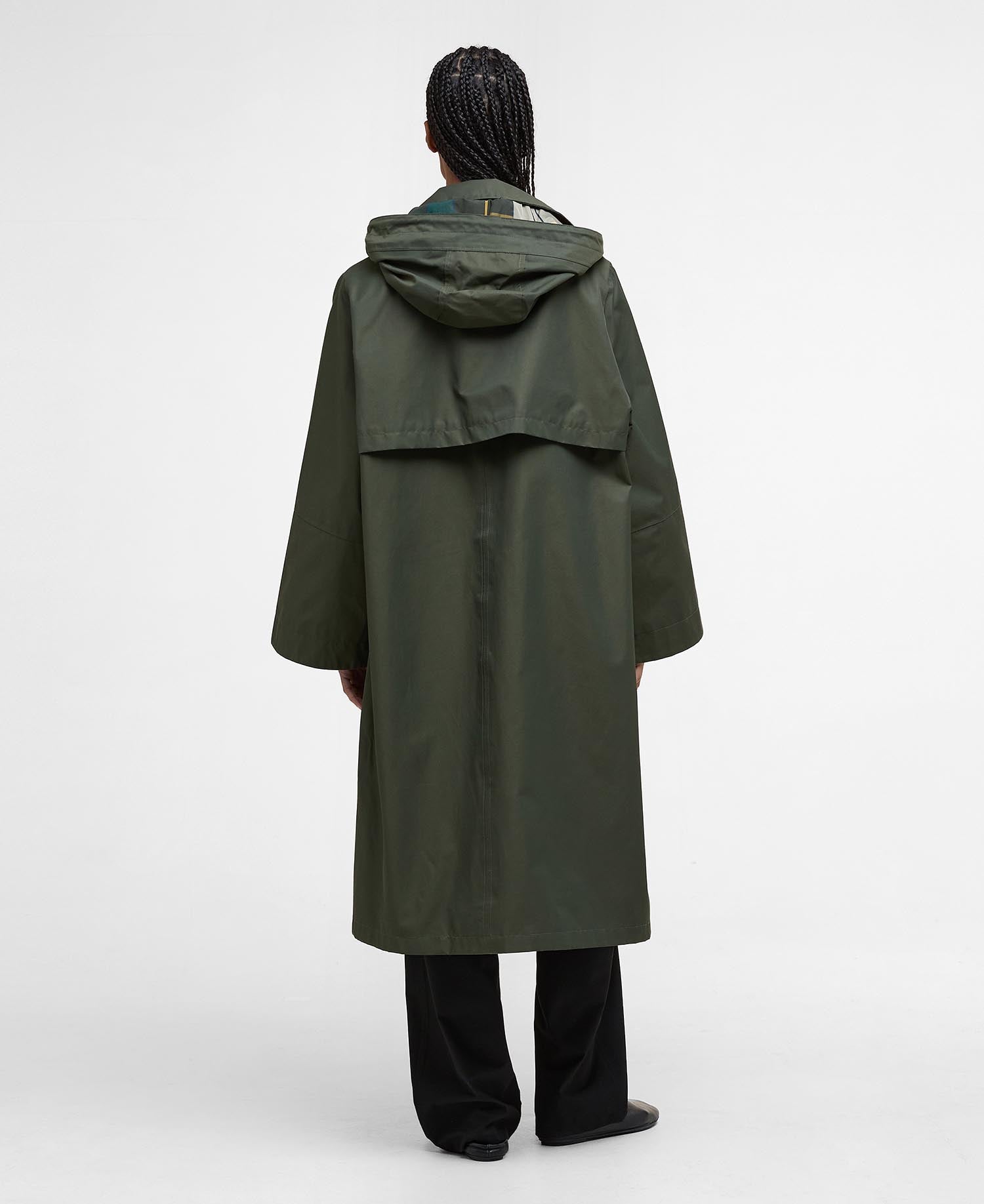 Maude Waterproof Jacket - Olive/Ancient Tartan