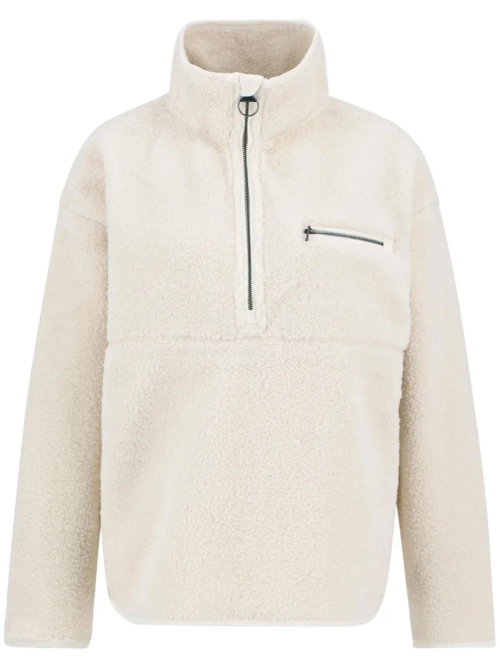 Mersea Half-Zip Fleece - Natural