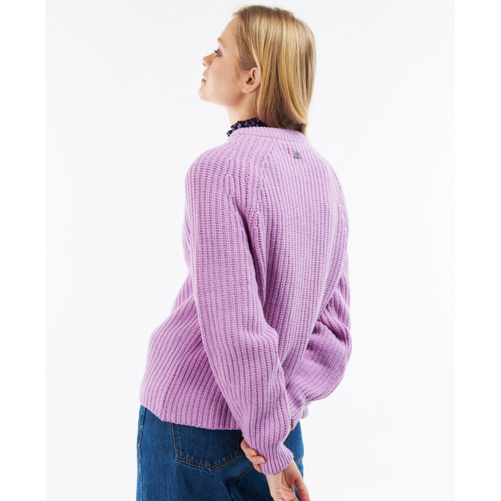 Barbour - Women's Hartley Knit Jumper - Lilac Blossom