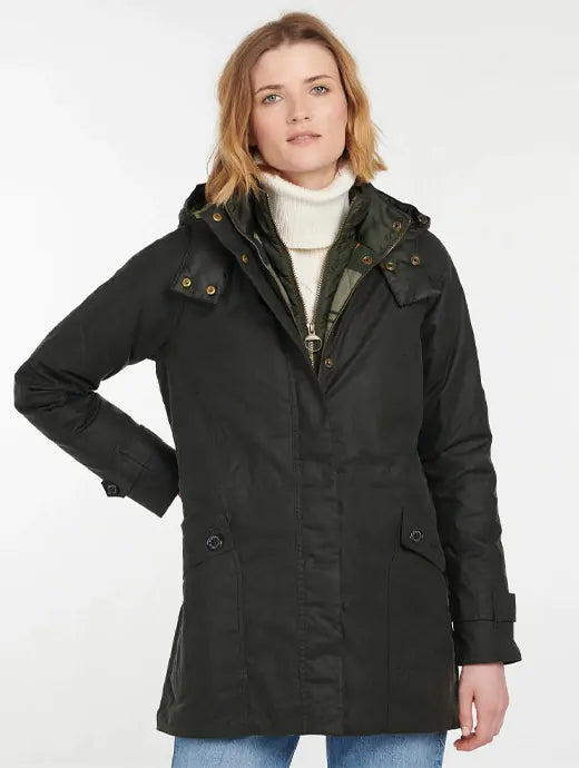 Women's Cannich Wax Jacket - Sage