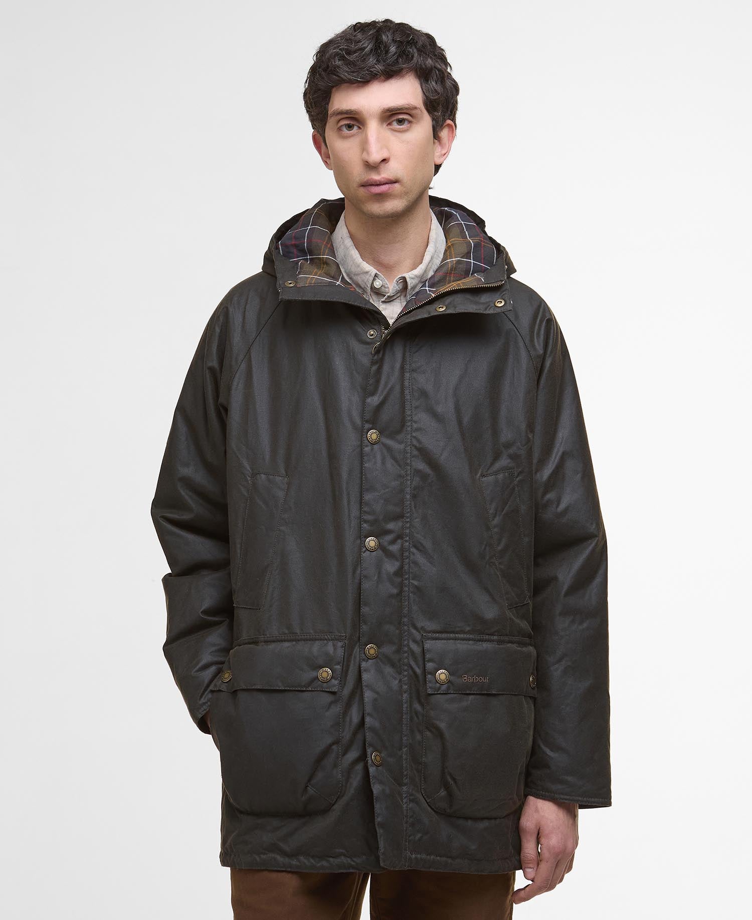 Bedale Waxed Parka - Olive