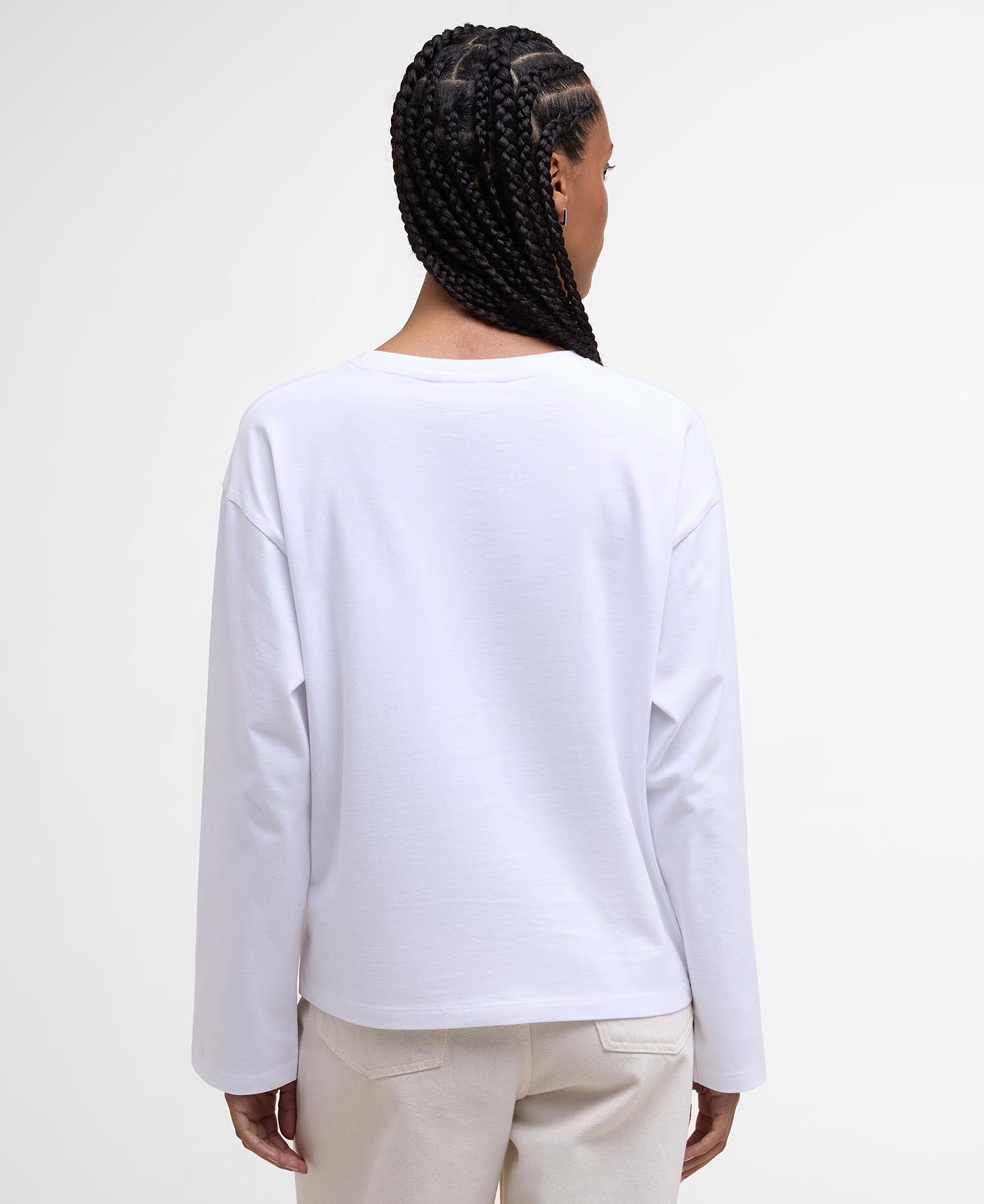 Woodhouse Long-Sleeved T-Shirt - White