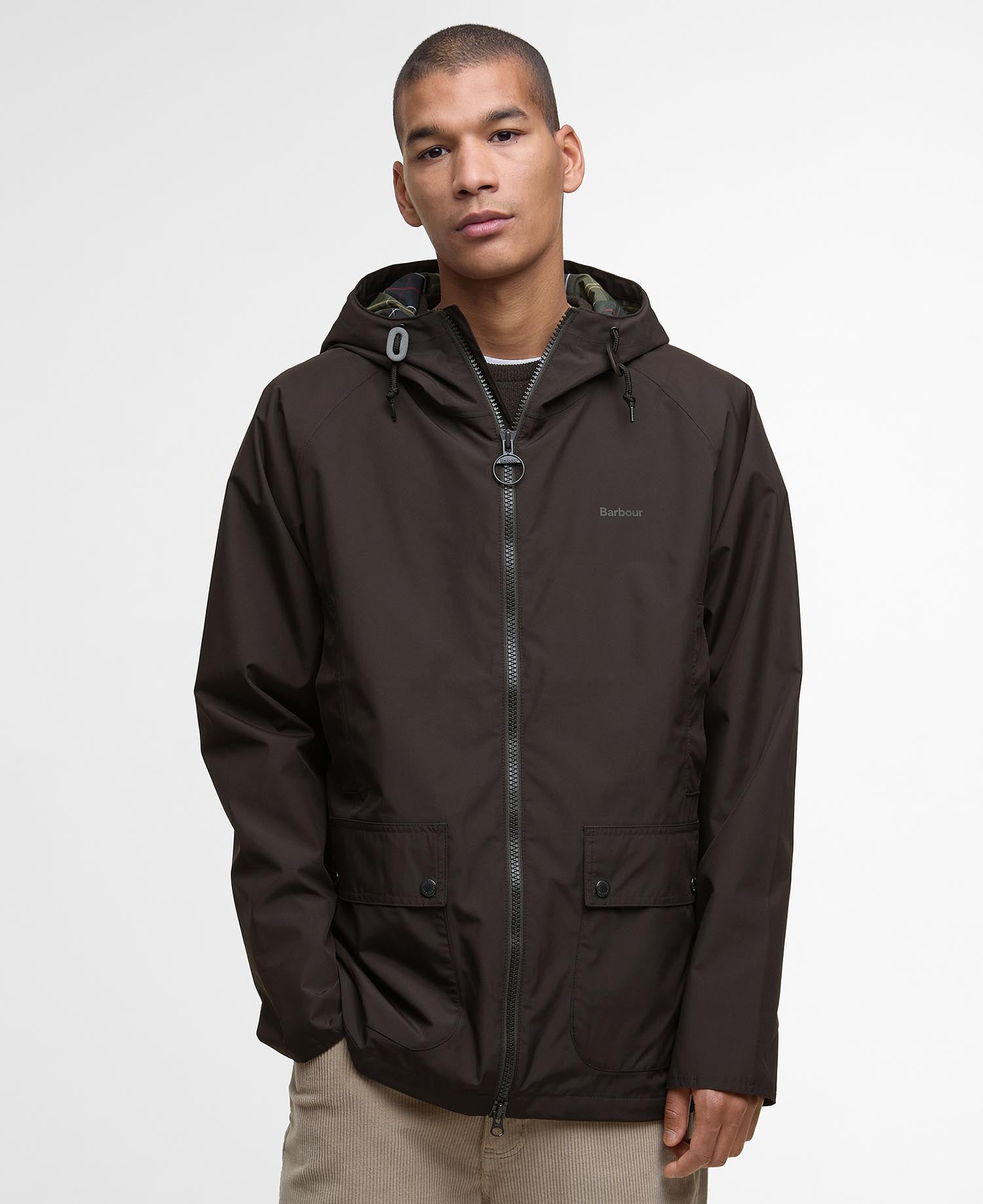 Domus Waterproof Jacket - Black Oak