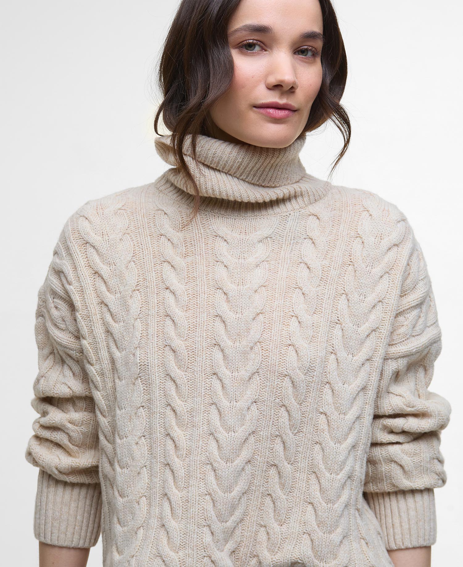 Embleton Rollneck Jumper - Birch