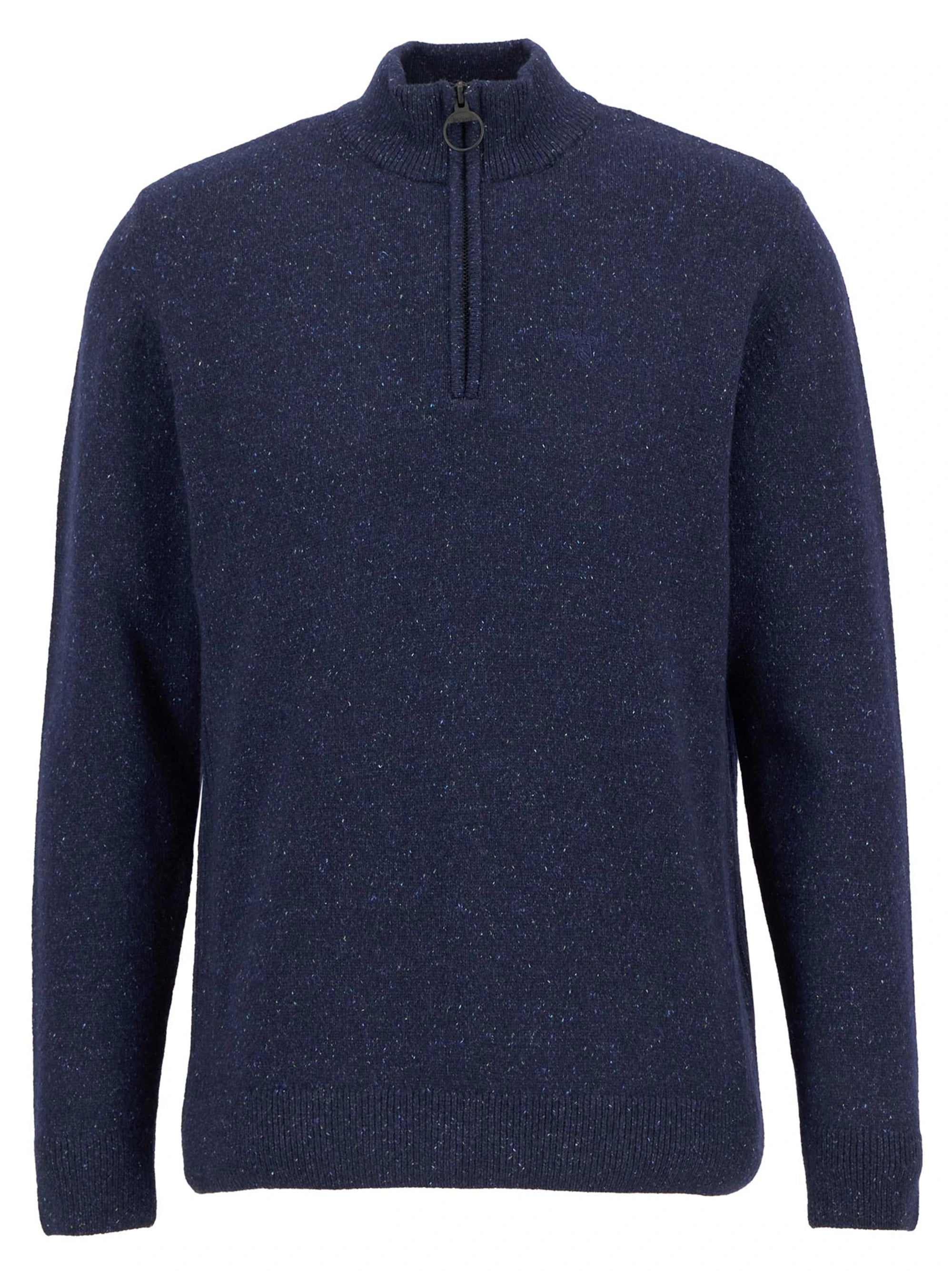 Essential Tisbury Half-Zip Jumper - Navy