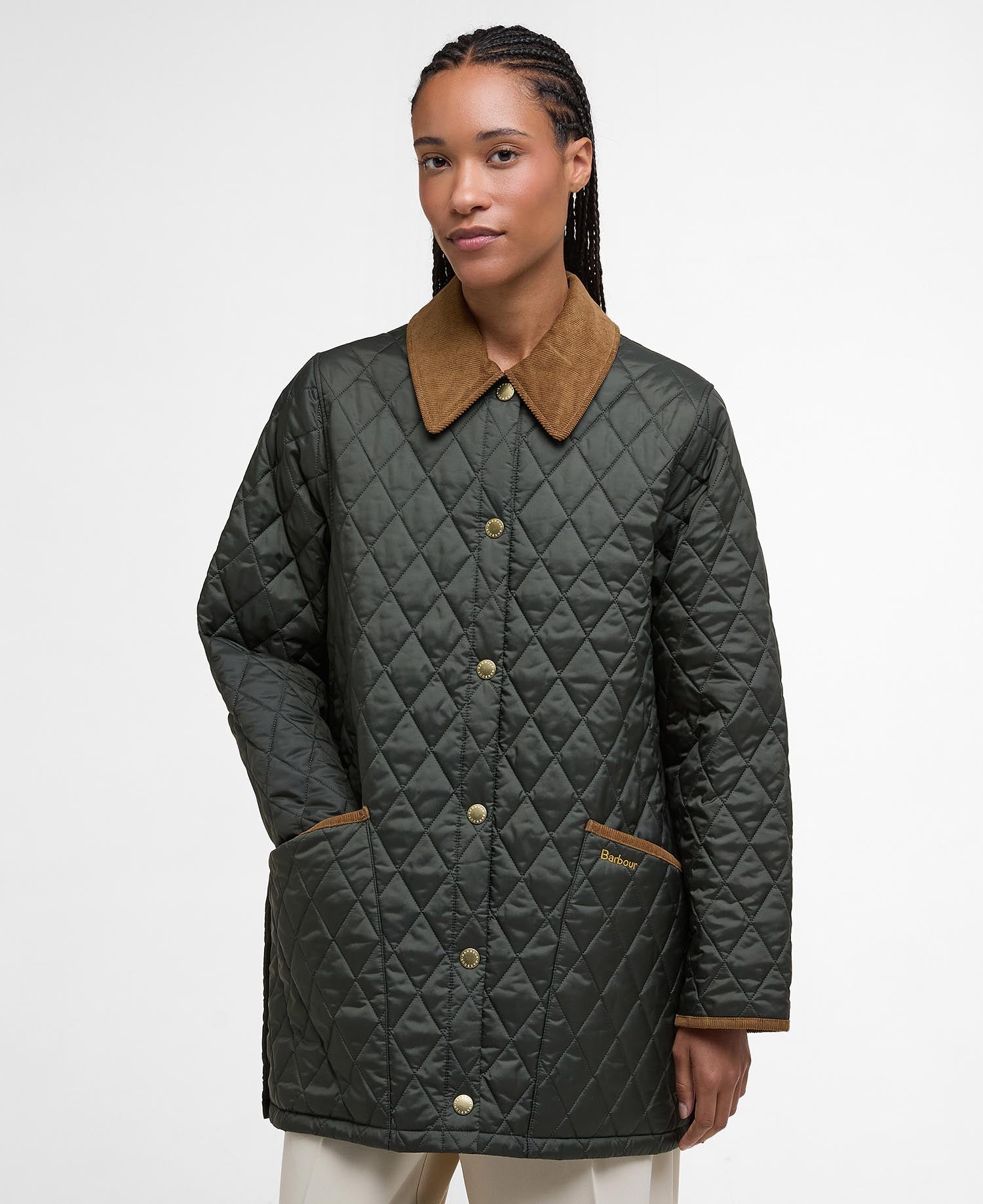 Icons Modern Liddesdale Quilted Jacket - Sage/Ancient