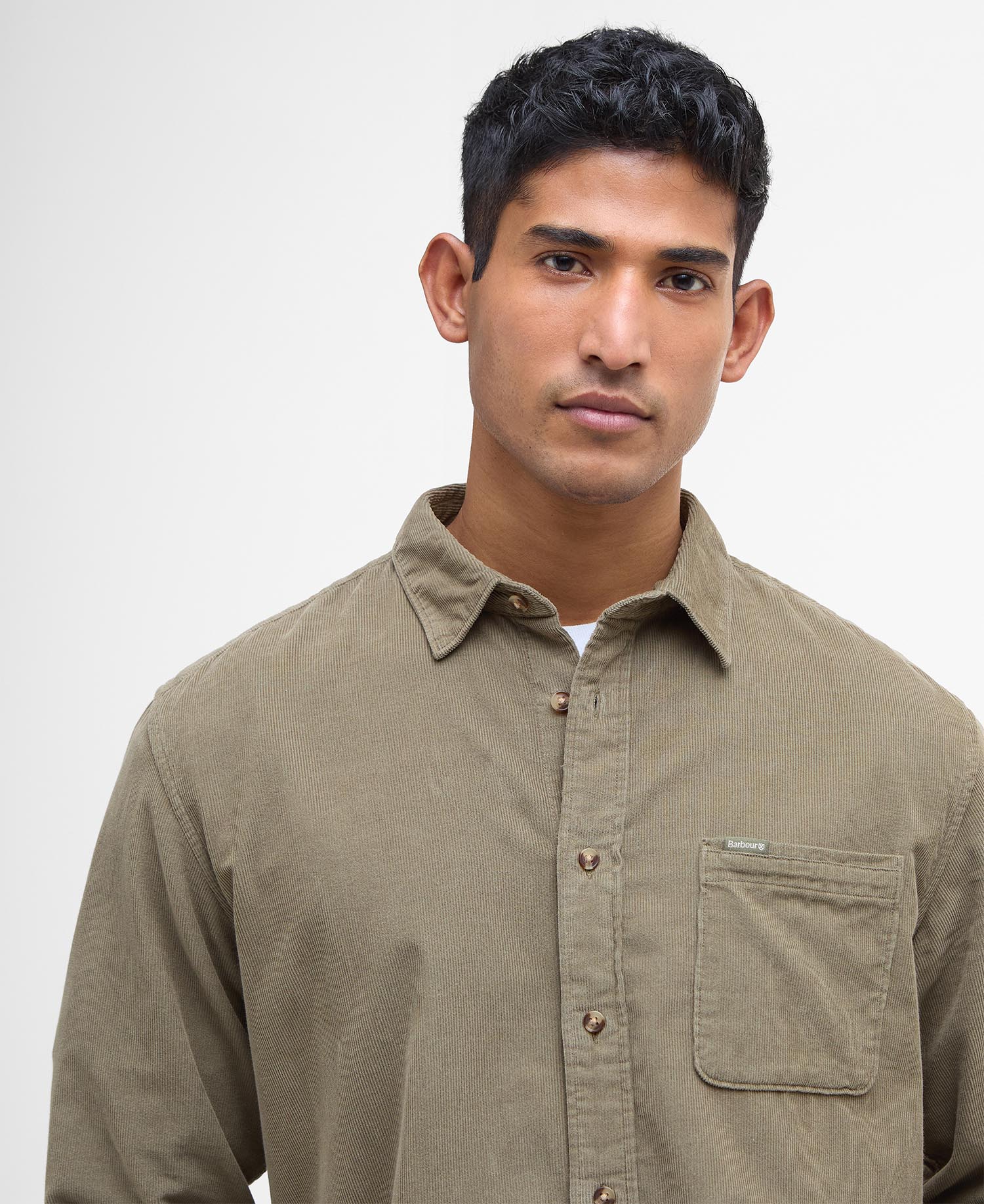 Bramside Relaxed Cord Shirt - Olive