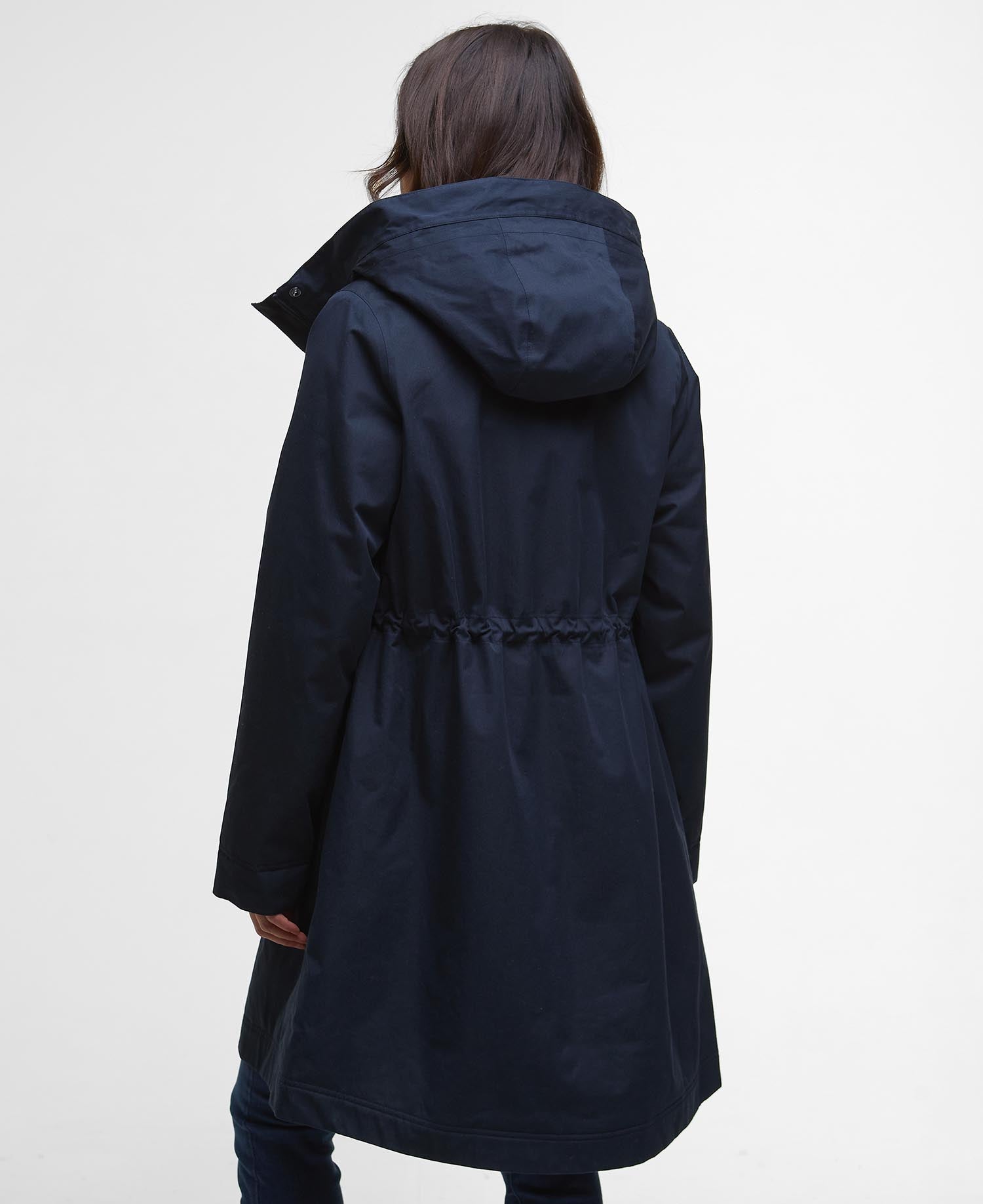 Bowlees Waterproof Jacket - Deep Navy/Dress Tartan