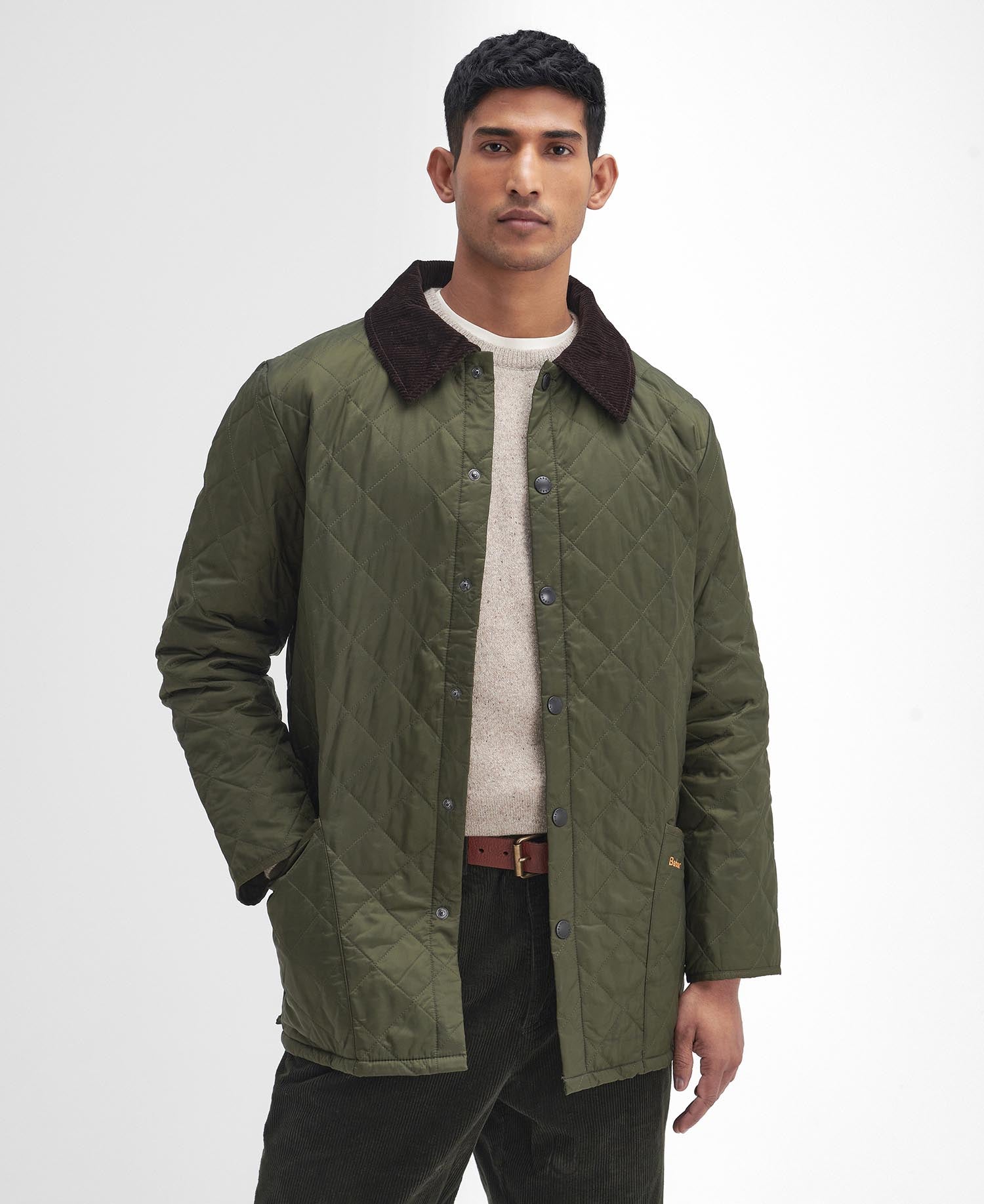 Heritage Liddesdale Quilted Jacket - Olive