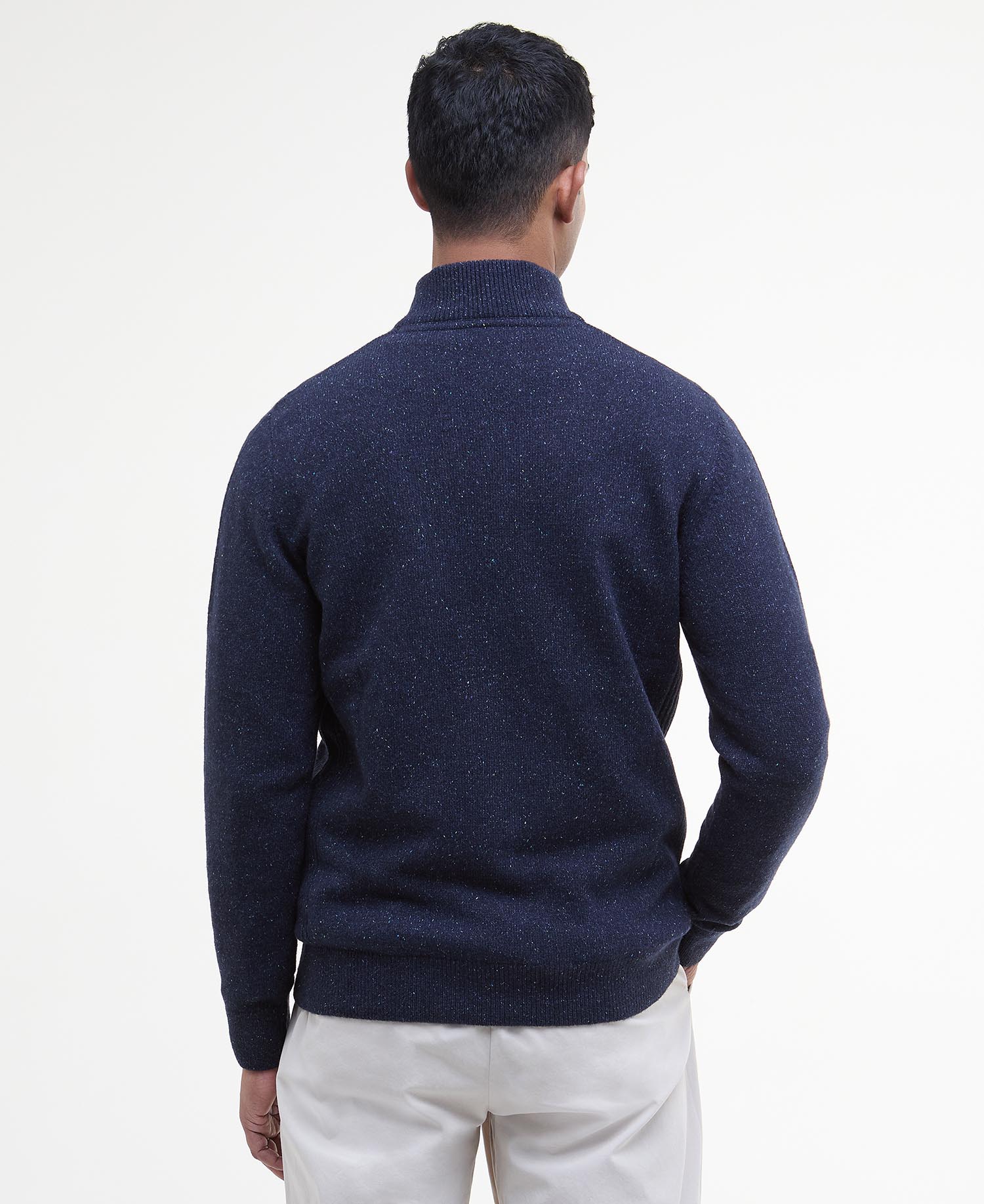 Essential Tisbury Half-Zip Jumper - Navy