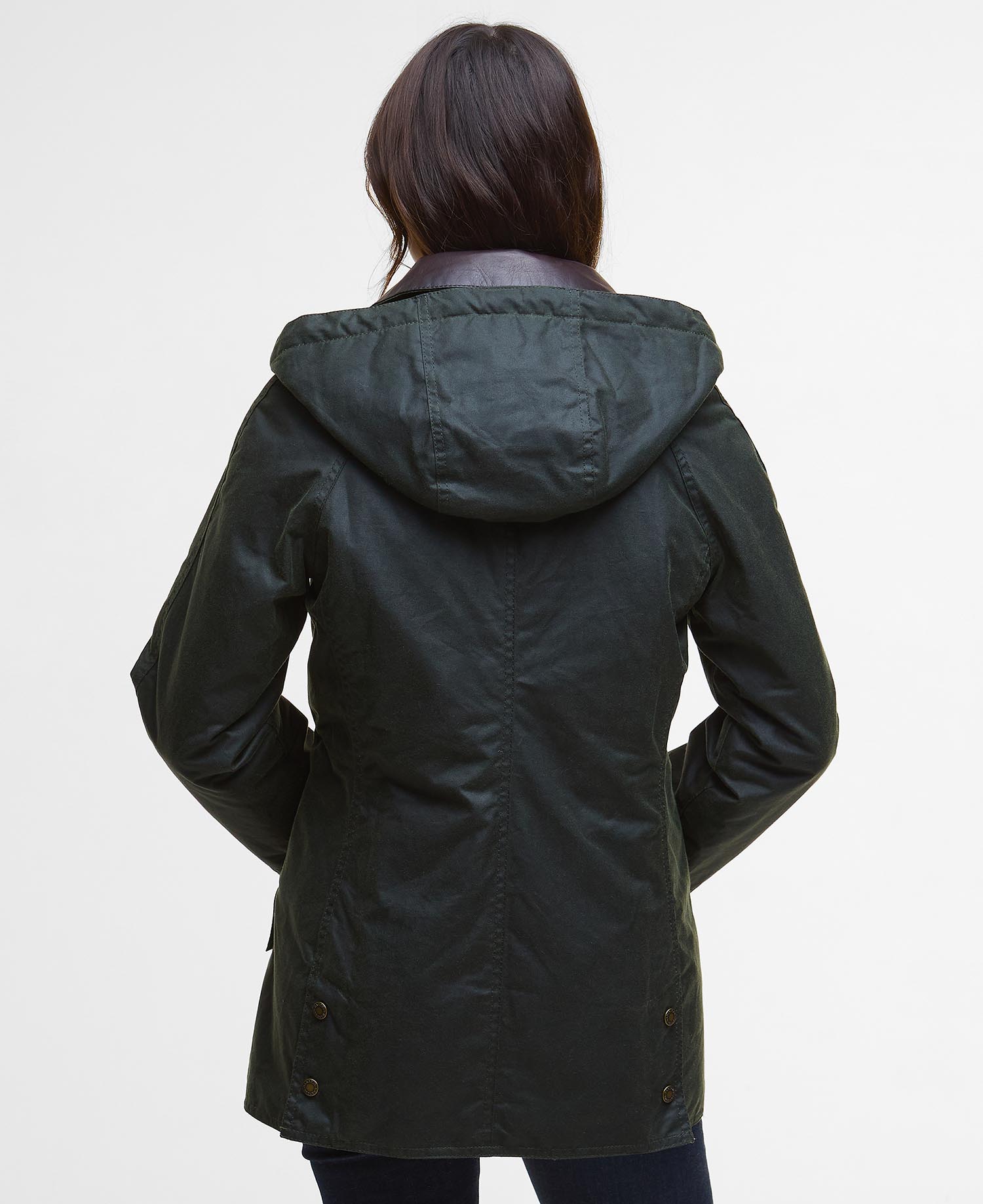 Ivy Waxed Jacket - Fern