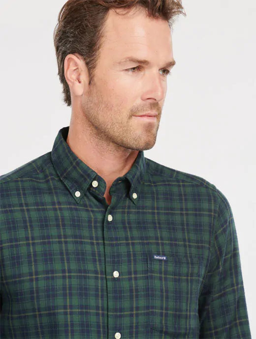 Dalby Eco Fit Tailored Shirt - Forest