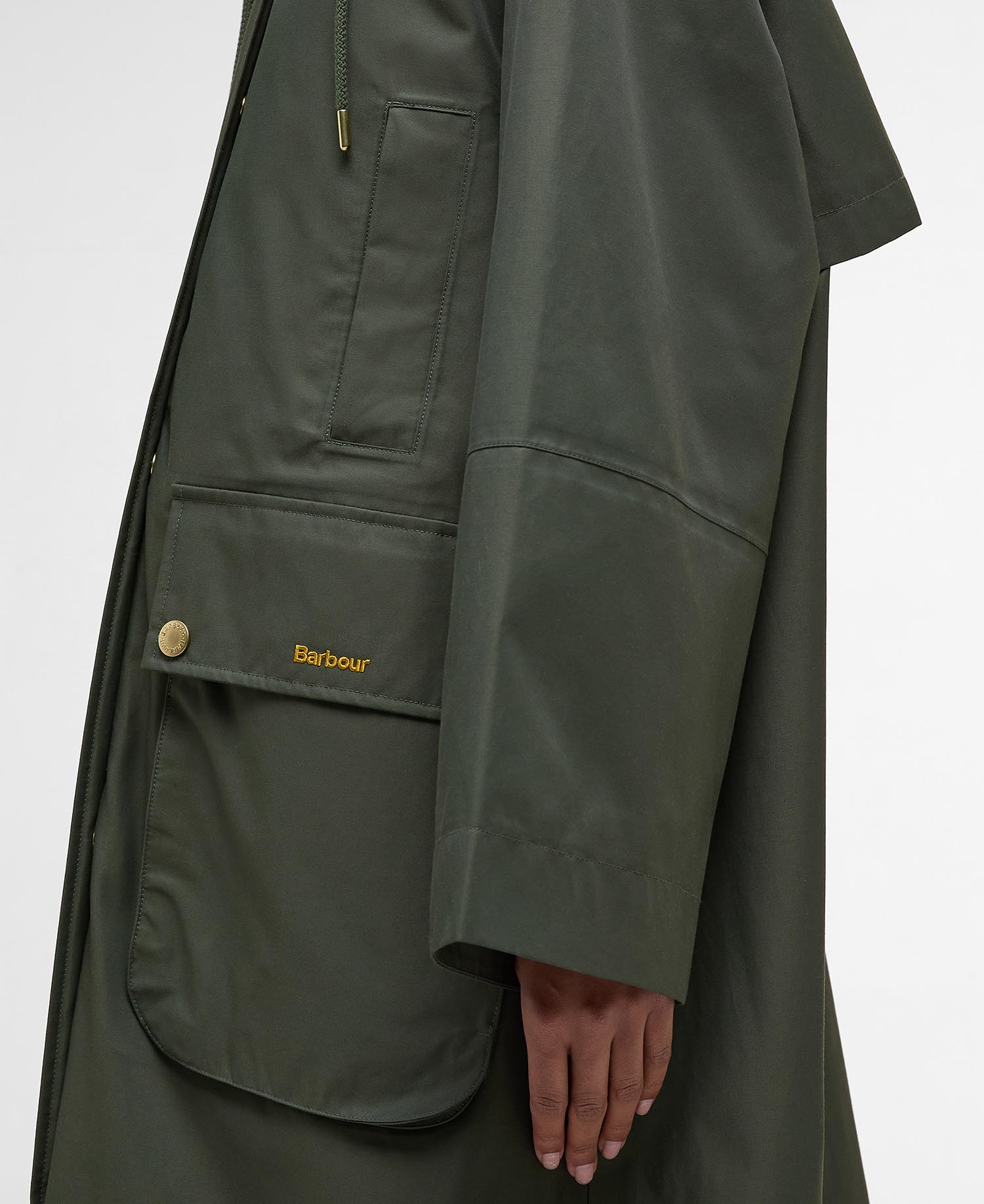 Maude Waterproof Jacket - Olive/Ancient Tartan